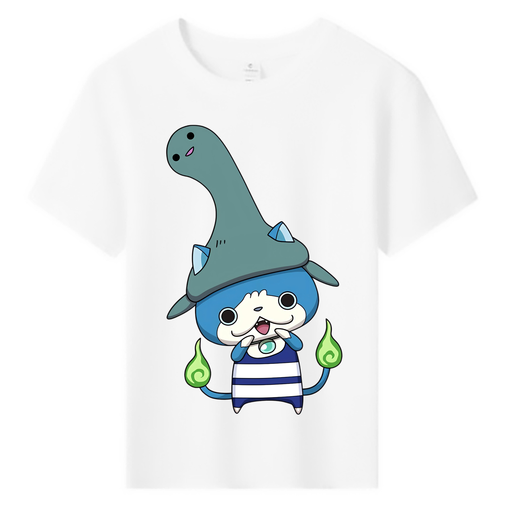 （画像用） 妖怪ウォッチ Yo-kai Watch 綿100％キッズTシャツ（フロントプリント）