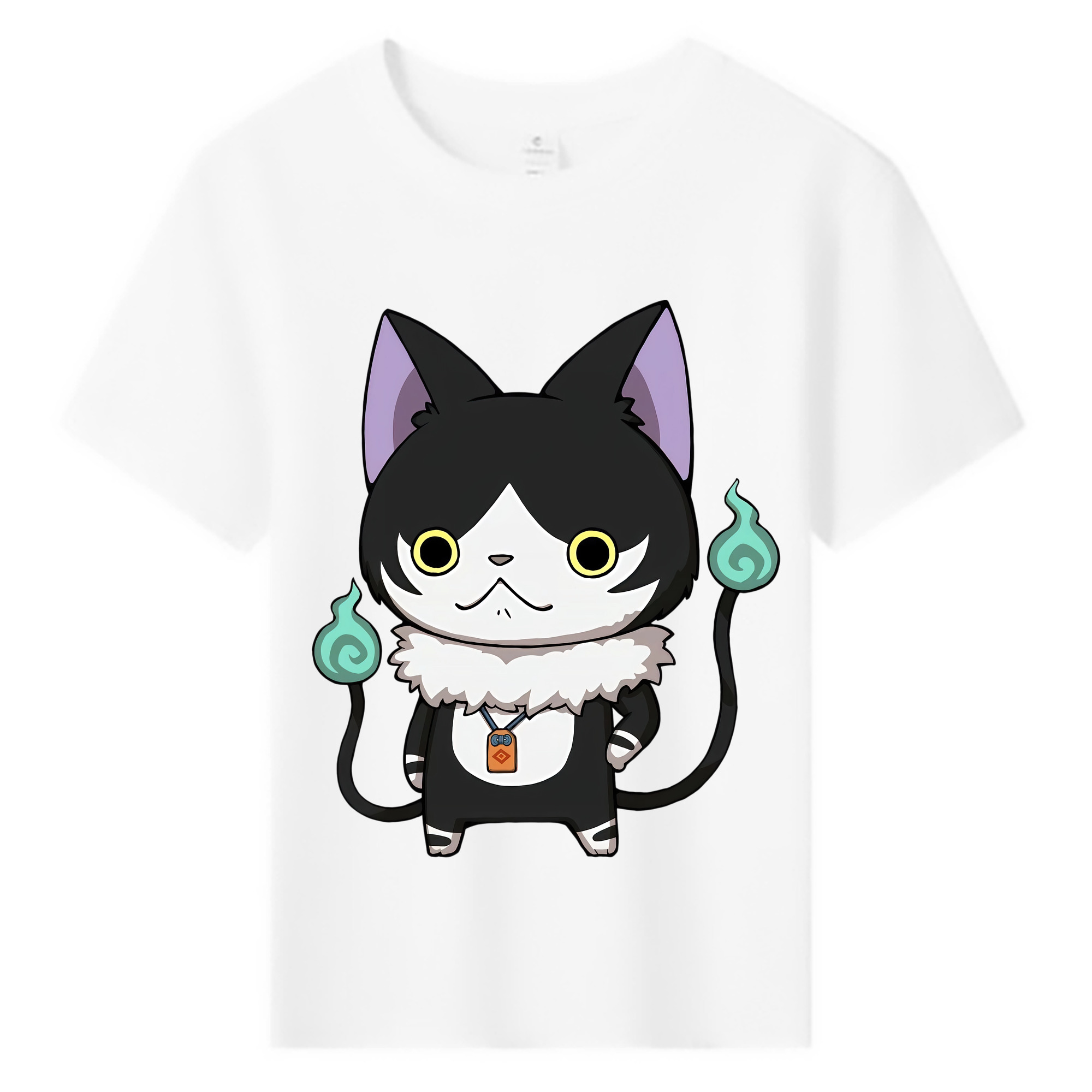 （画像用） 妖怪ウォッチ Yo-kai Watch 綿100％キッズTシャツ（フロントプリント）