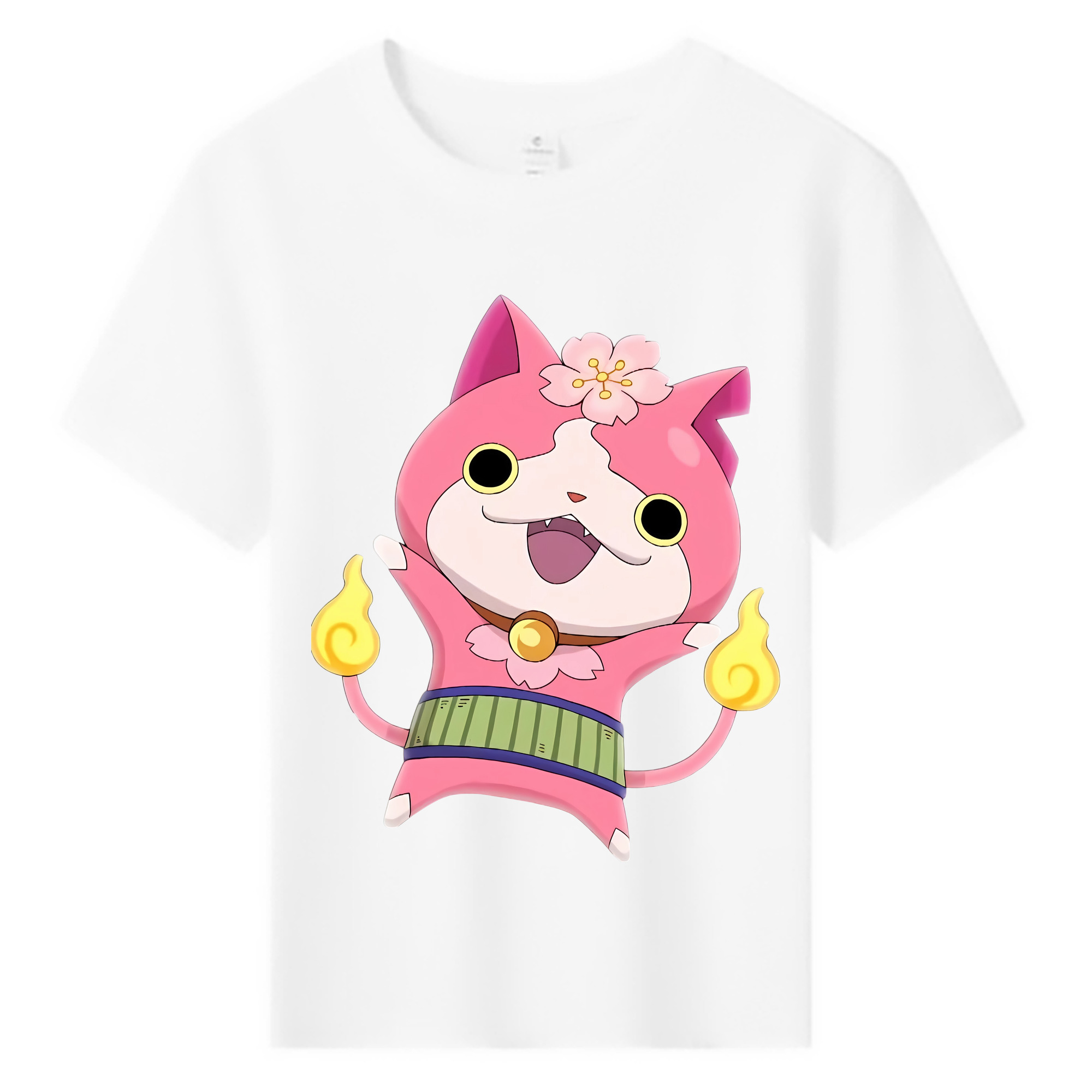 （画像用） 妖怪ウォッチ Yo-kai Watch 綿100％キッズTシャツ（フロントプリント）