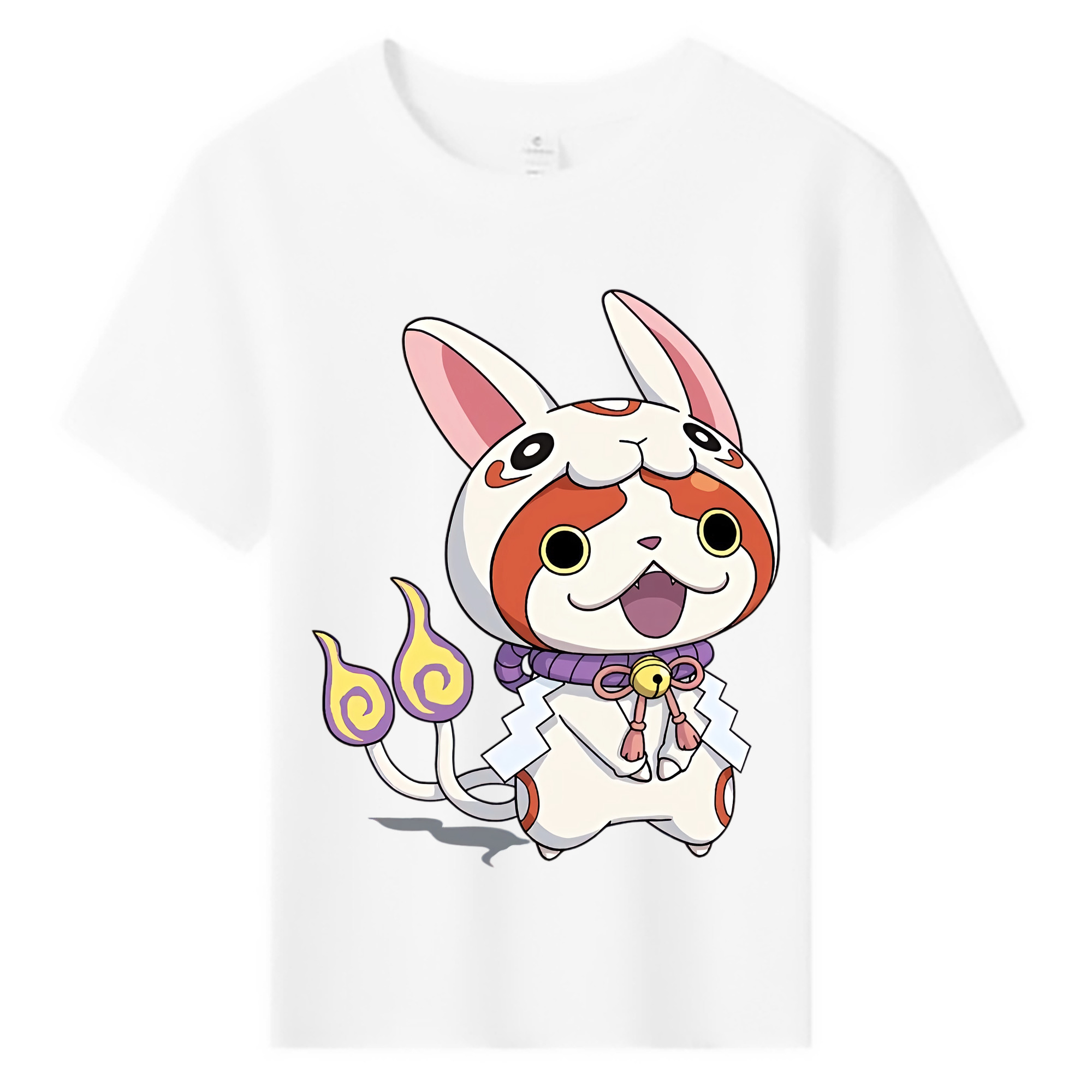 （画像用） 妖怪ウォッチ Yo-kai Watch 綿100％キッズTシャツ（フロントプリント）