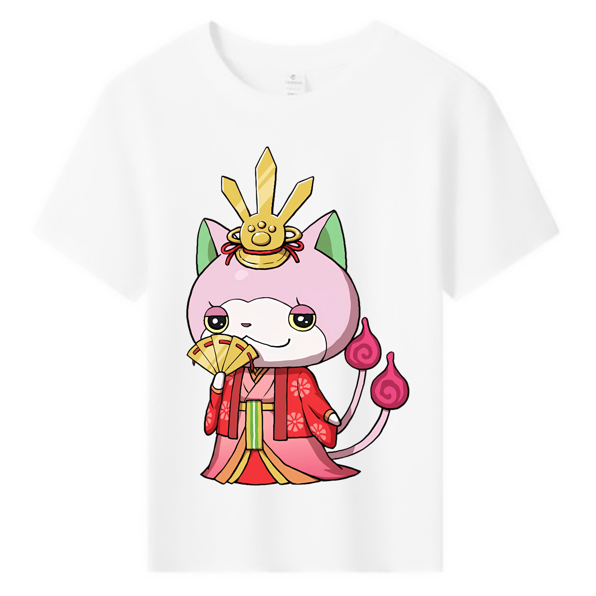 （画像用） 妖怪ウォッチ Yo-kai Watch 綿100％キッズTシャツ（フロントプリント）