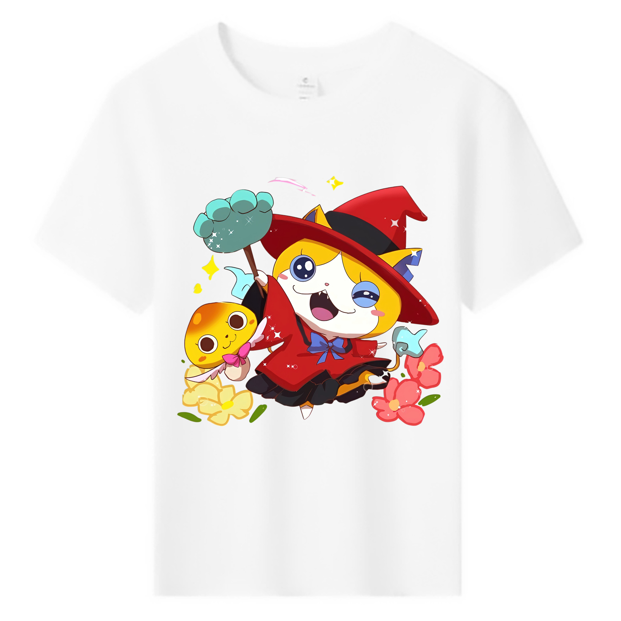 （画像用） 妖怪ウォッチ Yo-kai Watch 綿100％キッズTシャツ（フロントプリント）