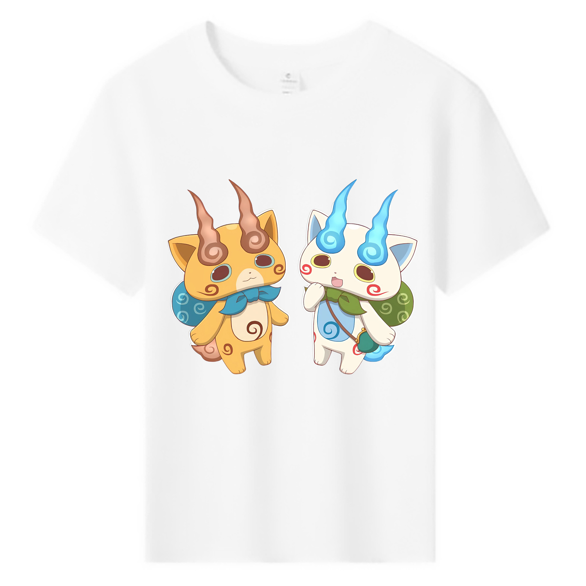 （画像用） 妖怪ウォッチ Yo-kai Watch 綿100％キッズTシャツ（フロントプリント）