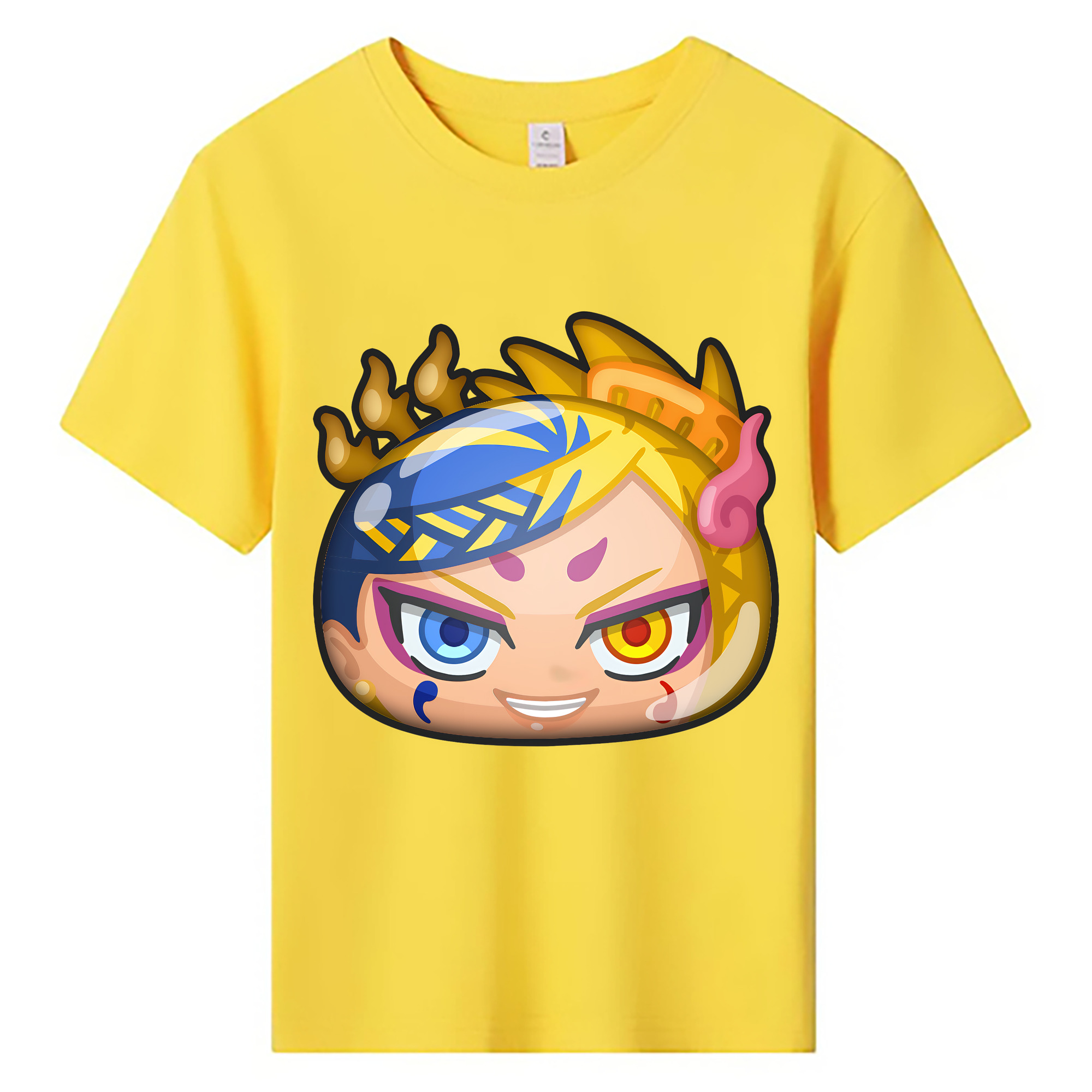 （画像用） 妖怪ウォッチ Yo-kai Watch 綿100％キッズTシャツ（フロントプリント）