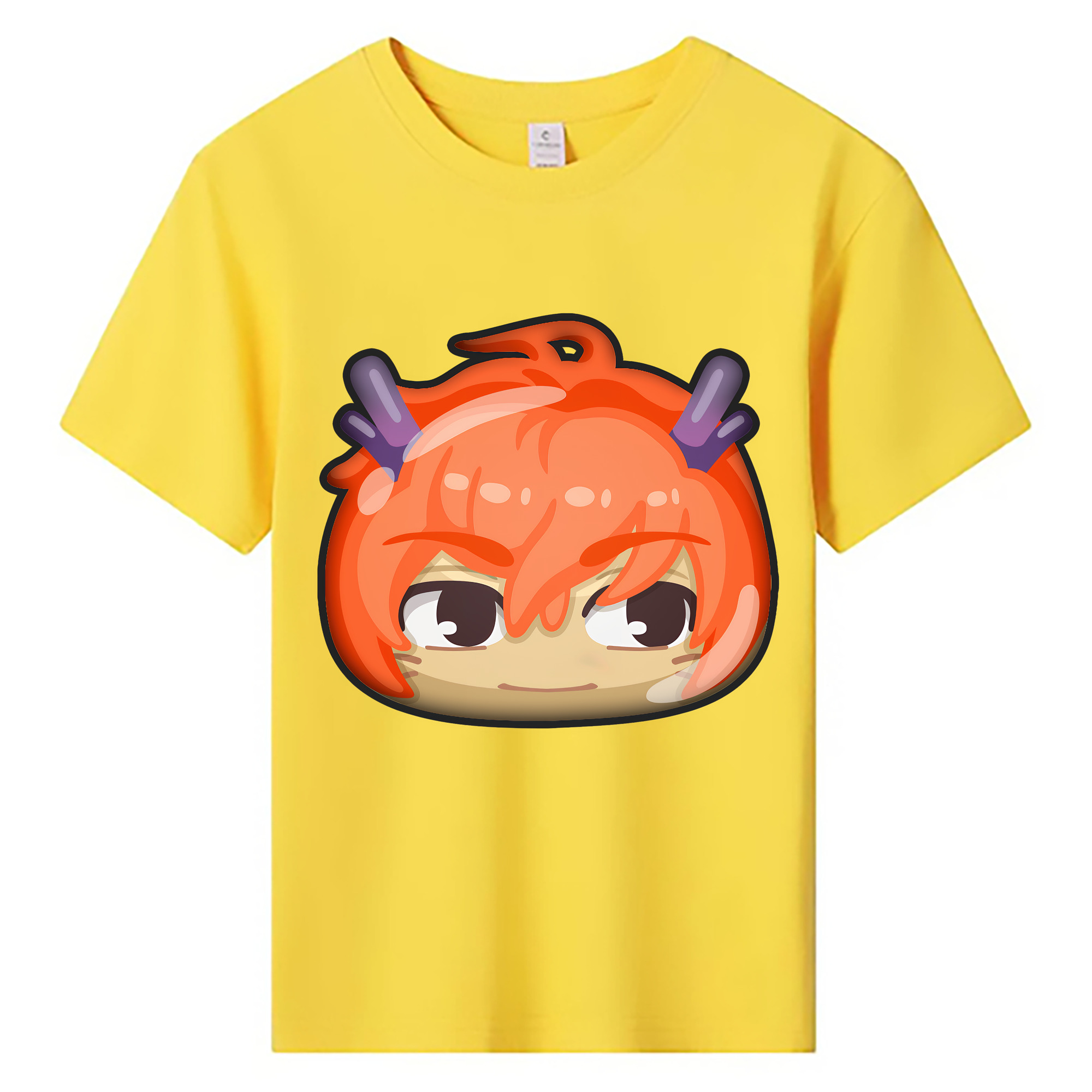 （画像用） 妖怪ウォッチ Yo-kai Watch 綿100％キッズTシャツ（フロントプリント）