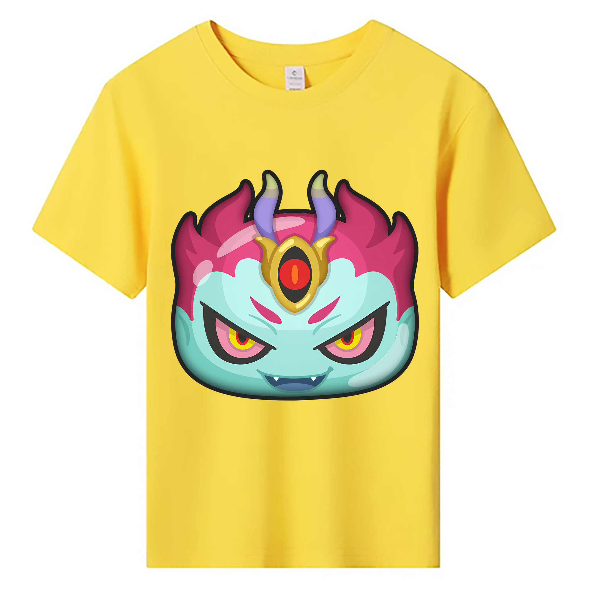 （画像用） 妖怪ウォッチ Yo-kai Watch 綿100％キッズTシャツ（フロントプリント）