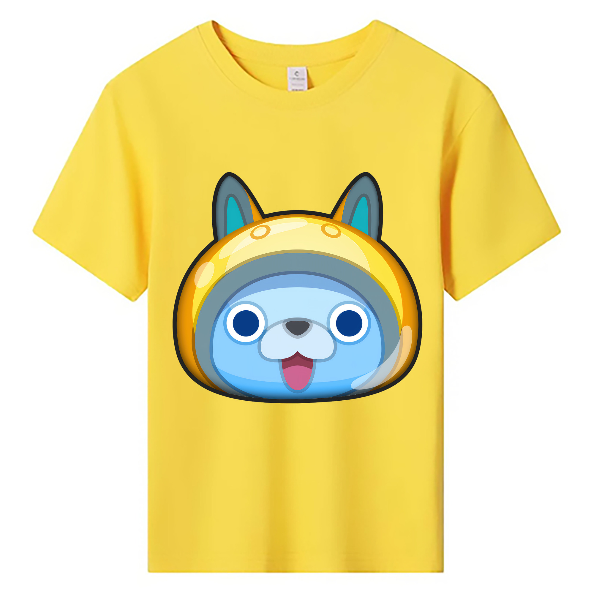 （画像用） 妖怪ウォッチ Yo-kai Watch 綿100％キッズTシャツ（フロントプリント）