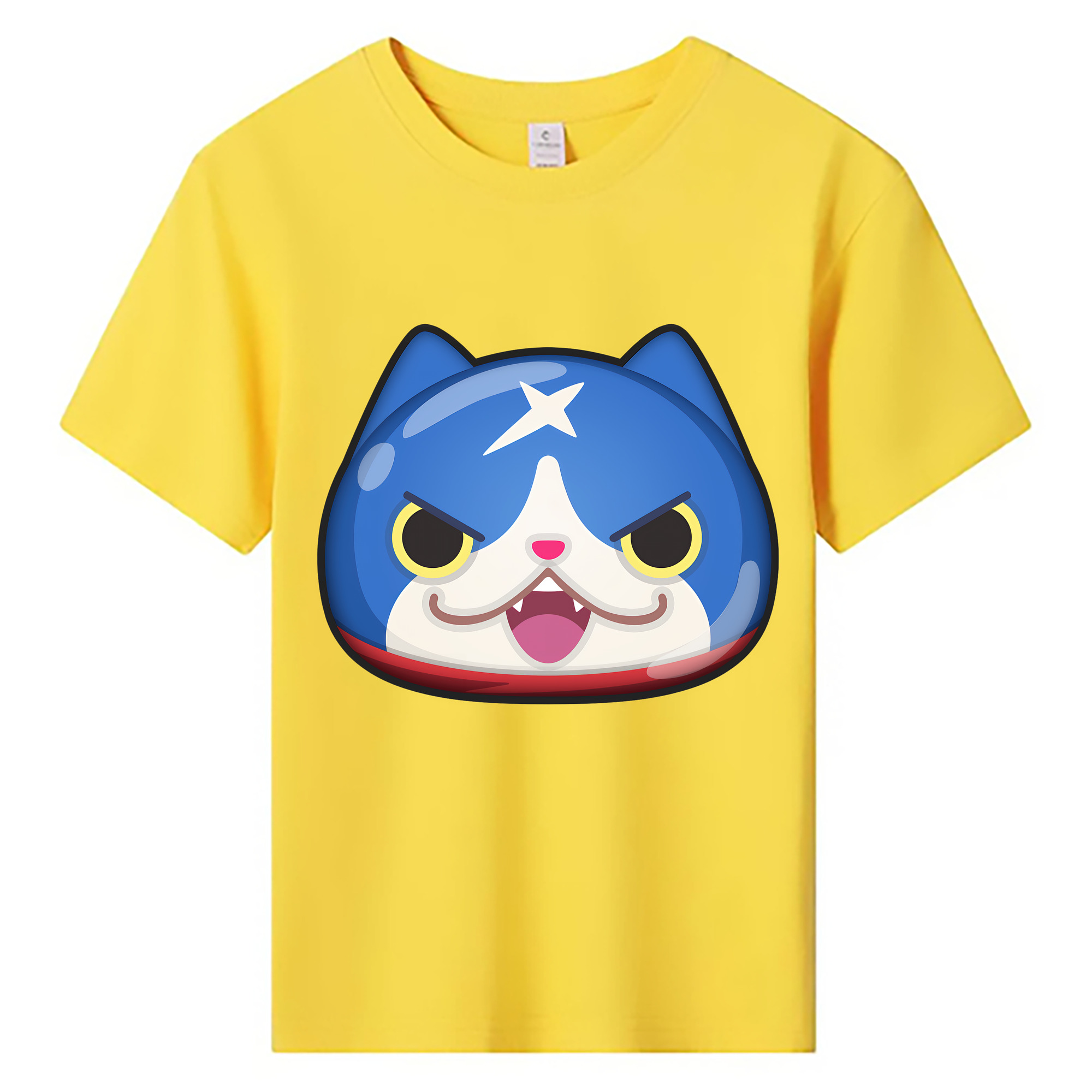 （画像用） 妖怪ウォッチ Yo-kai Watch 綿100％キッズTシャツ（フロントプリント）