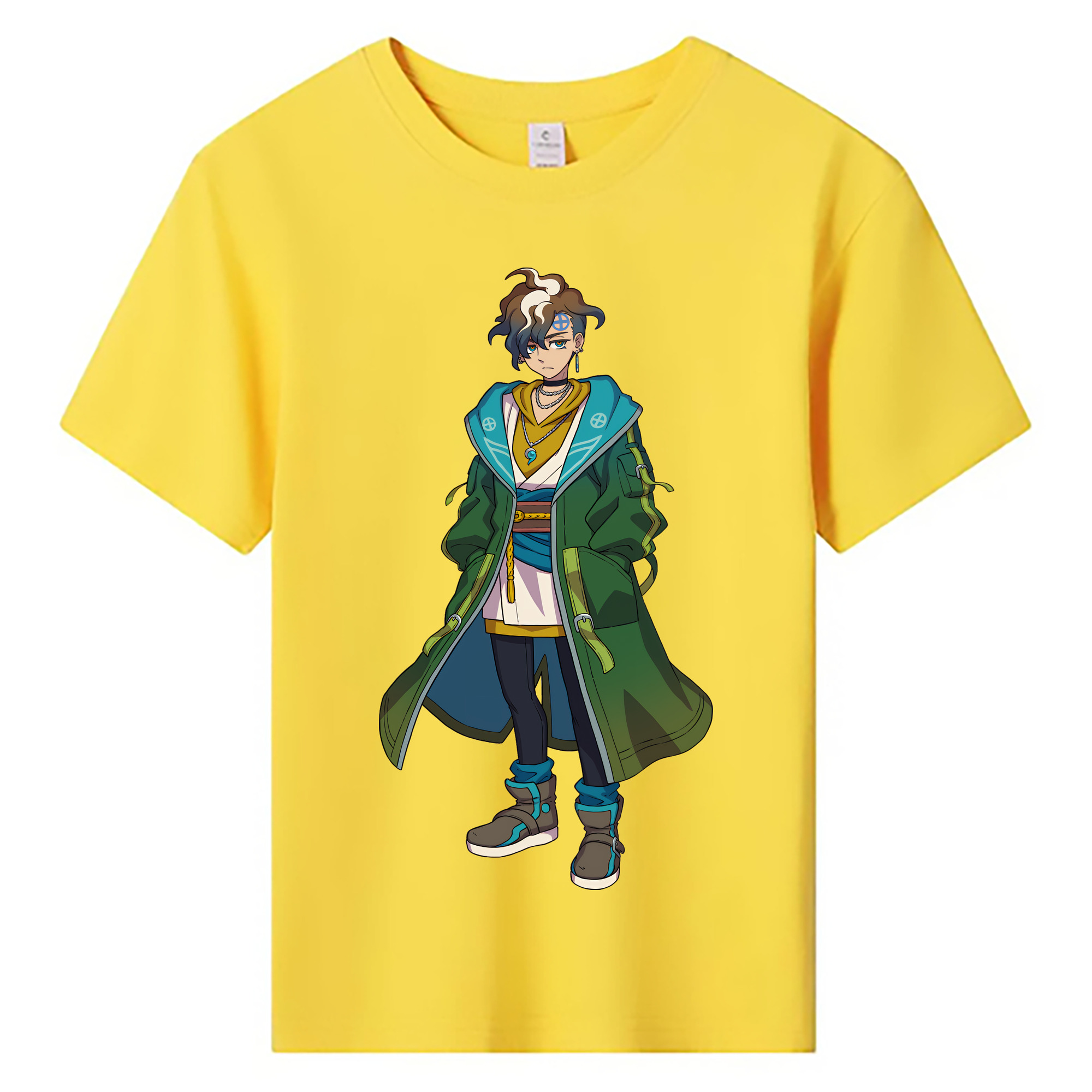 （画像用） 妖怪ウォッチ Yo-kai Watch 綿100％キッズTシャツ（フロントプリント）