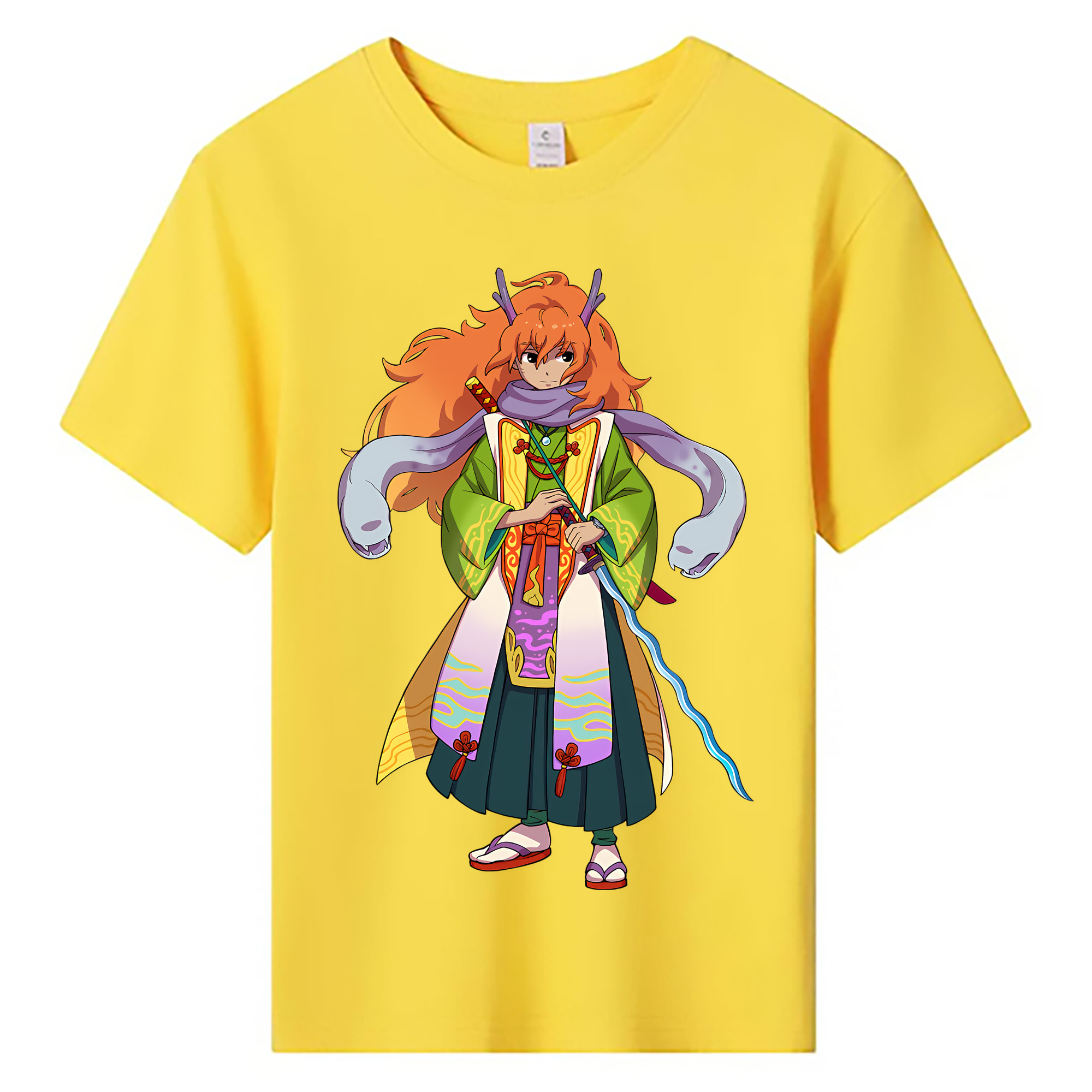 （画像用） 妖怪ウォッチ Yo-kai Watch 綿100％キッズTシャツ（フロントプリント）