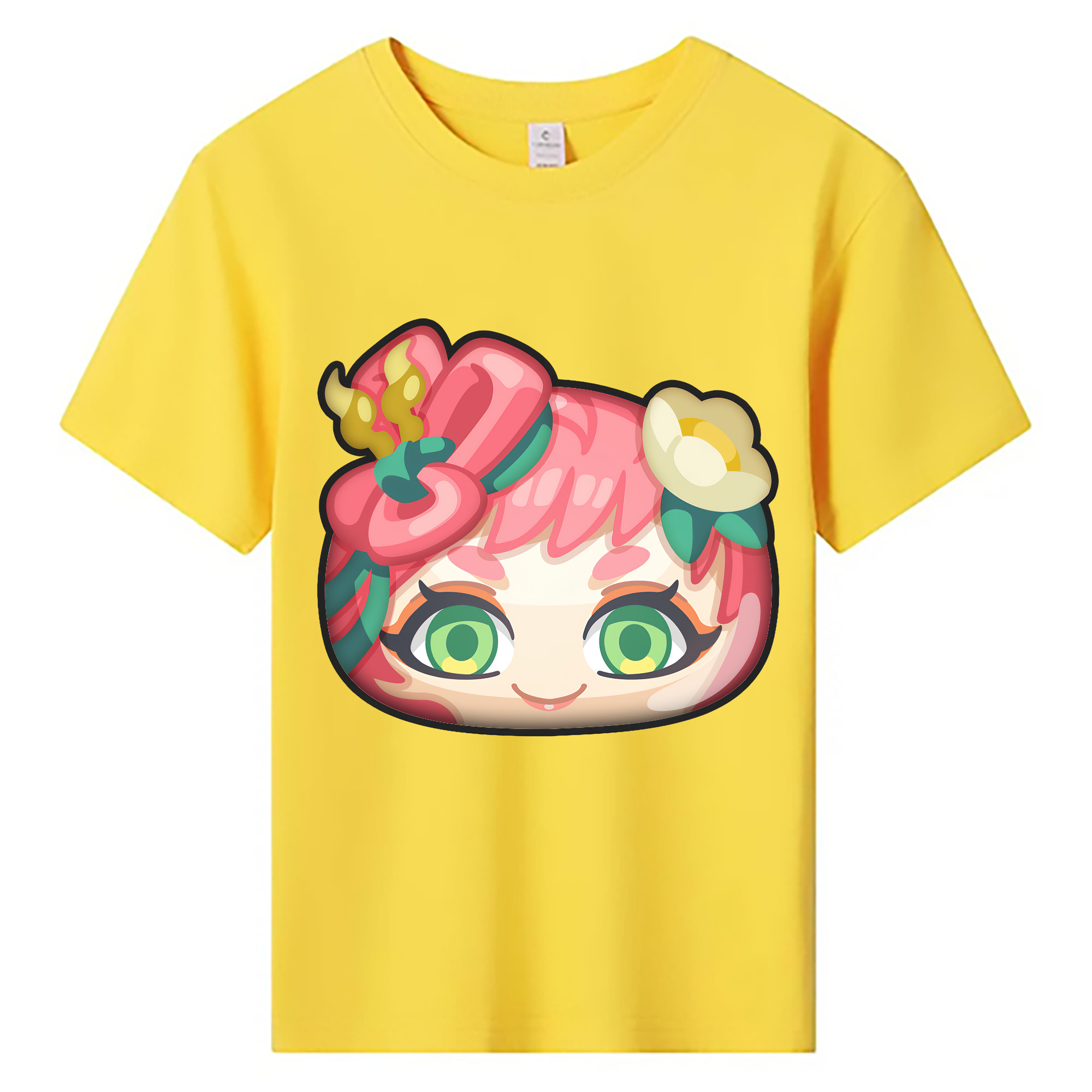 （画像用） 妖怪ウォッチ Yo-kai Watch 綿100％キッズTシャツ（フロントプリント）