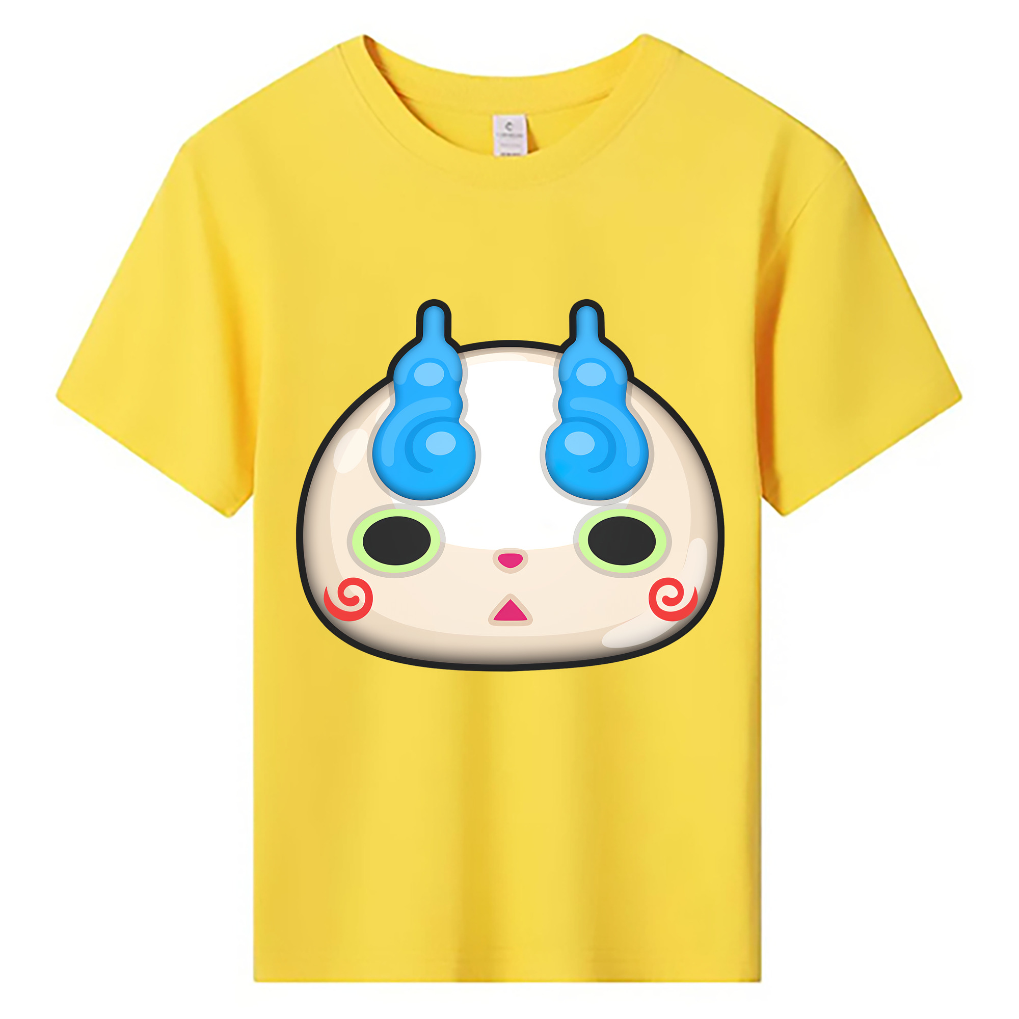 （画像用） 妖怪ウォッチ Yo-kai Watch 綿100％キッズTシャツ（フロントプリント）