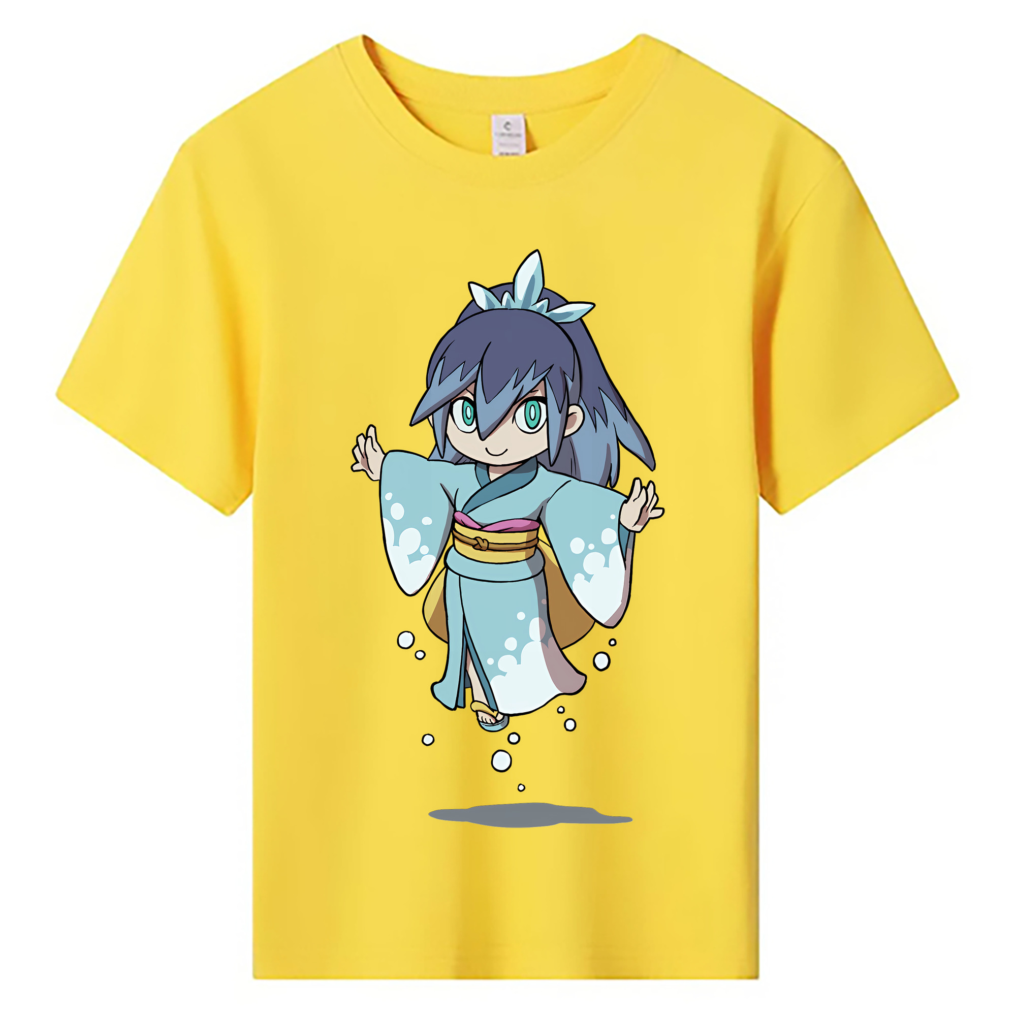 （画像用） 妖怪ウォッチ Yo-kai Watch 綿100％キッズTシャツ（フロントプリント）