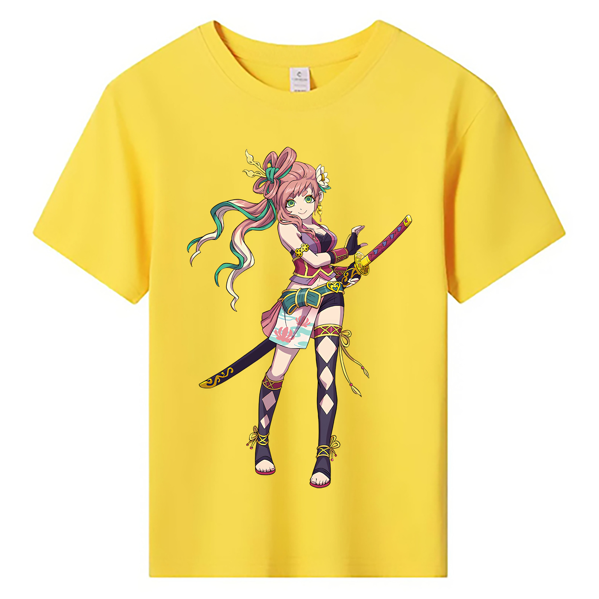 （画像用） 妖怪ウォッチ Yo-kai Watch 綿100％キッズTシャツ（フロントプリント）
