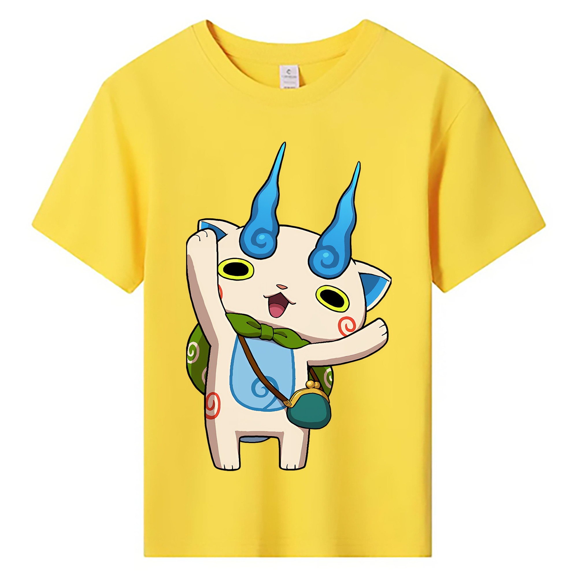（画像用） 妖怪ウォッチ Yo-kai Watch 綿100％キッズTシャツ（フロントプリント）