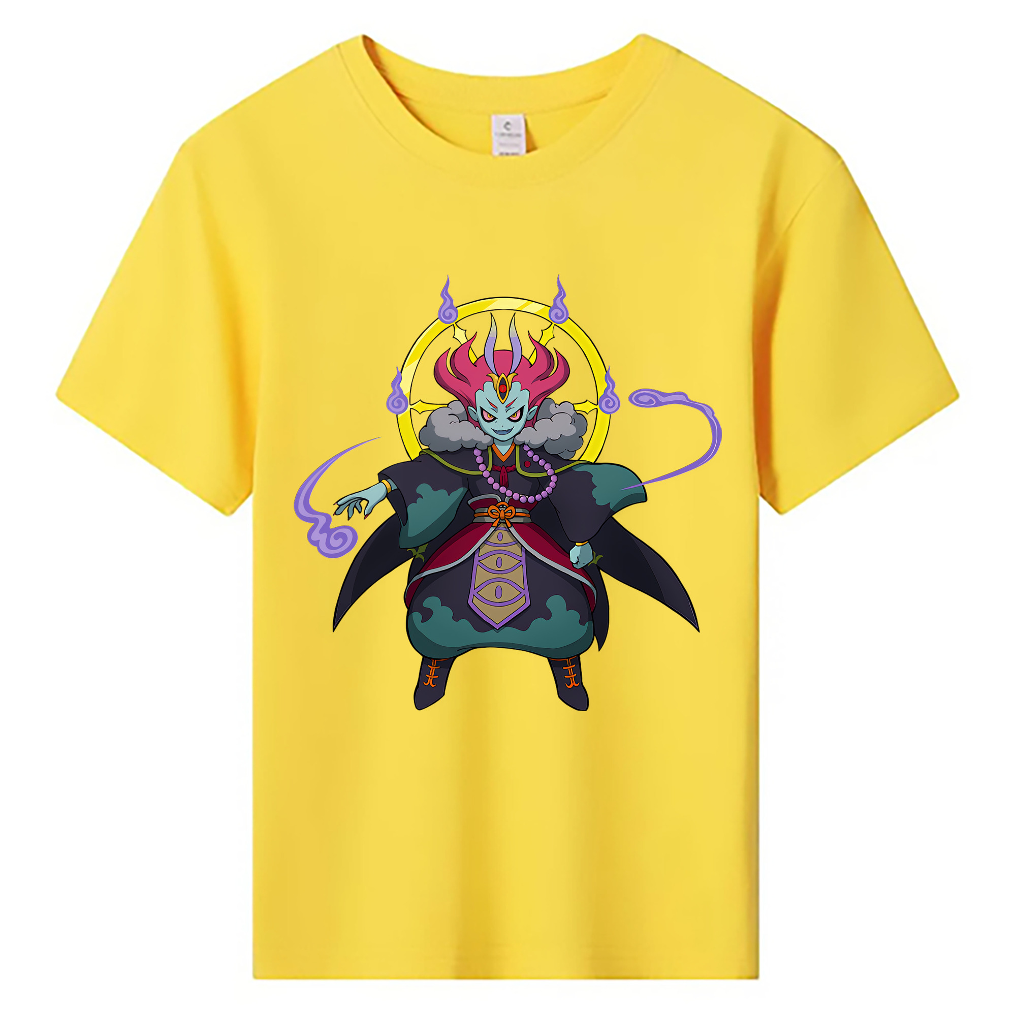（画像用） 妖怪ウォッチ Yo-kai Watch 綿100％キッズTシャツ（フロントプリント）