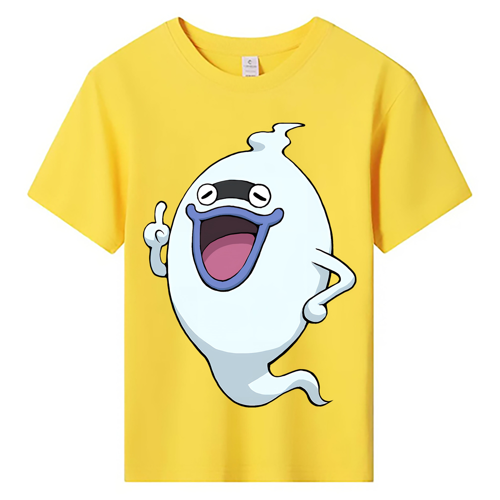 （画像用） 妖怪ウォッチ Yo-kai Watch 綿100％キッズTシャツ（フロントプリント）
