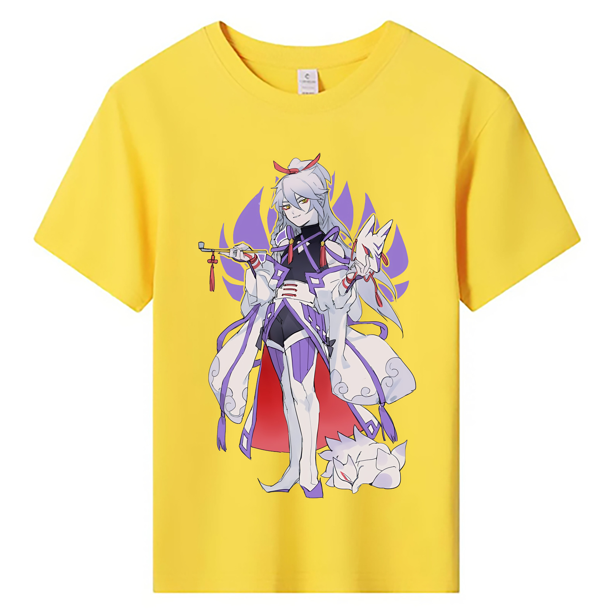 （画像用） 妖怪ウォッチ Yo-kai Watch 綿100％キッズTシャツ（フロントプリント）