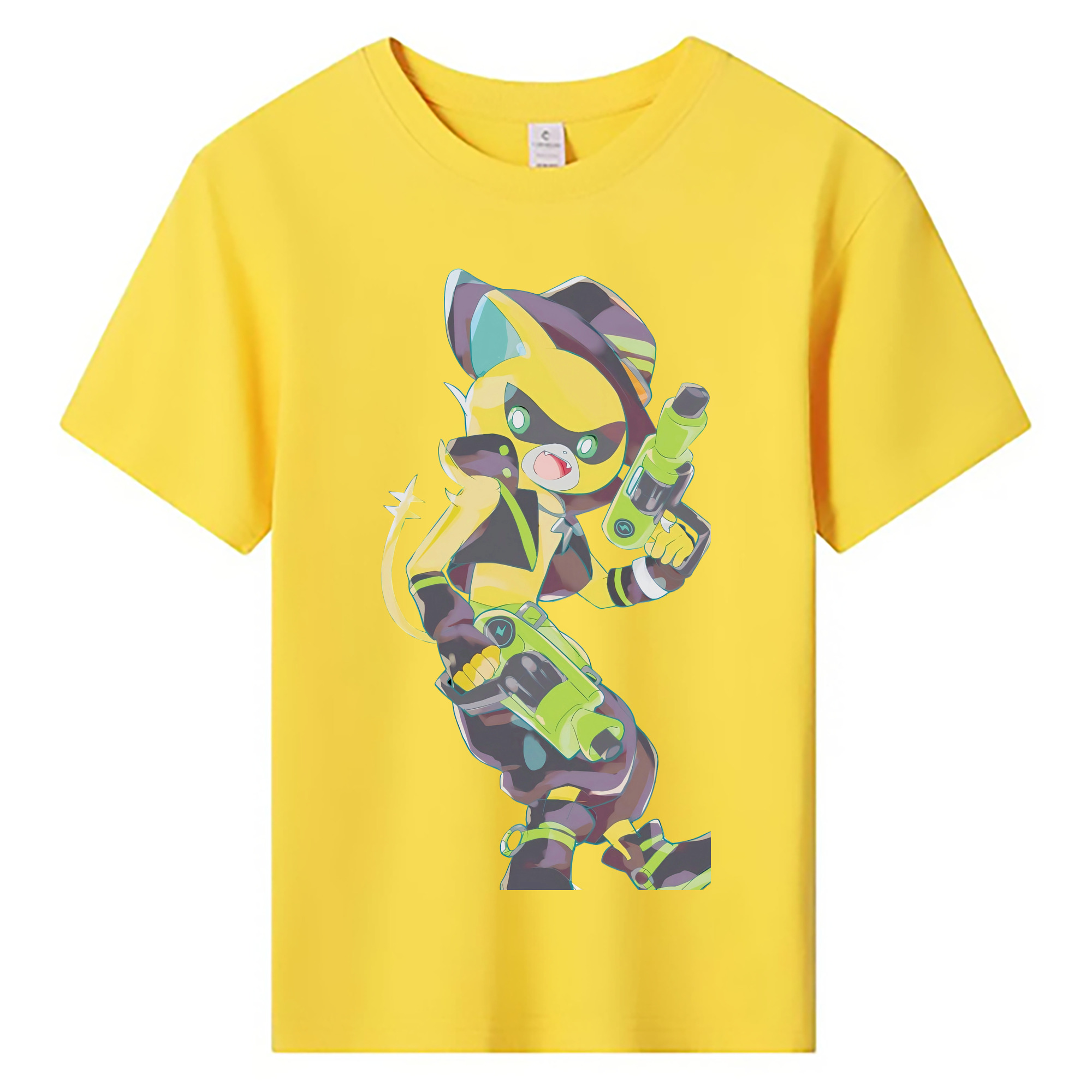 （画像用） 妖怪ウォッチ Yo-kai Watch 綿100％キッズTシャツ（フロントプリント）