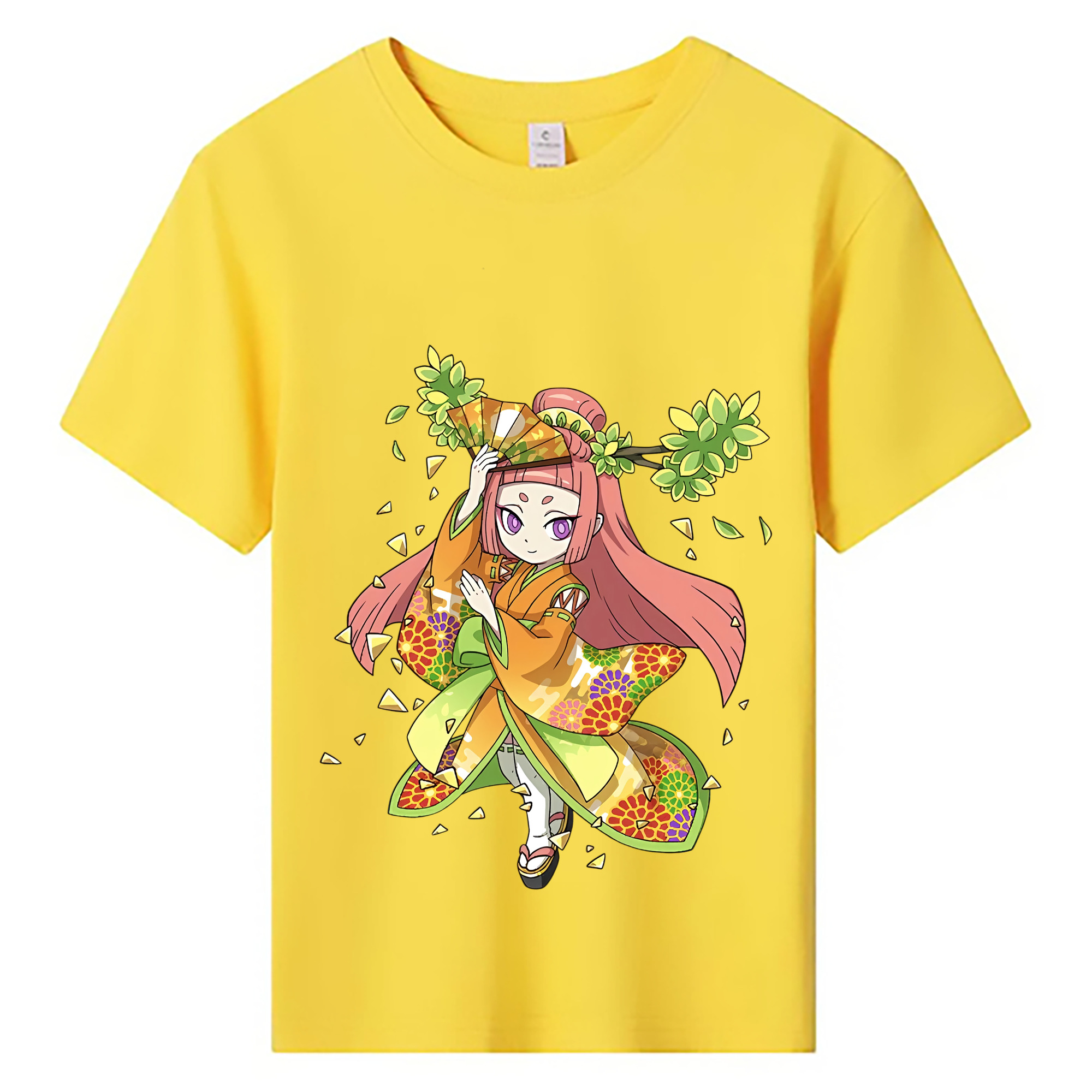（画像用） 妖怪ウォッチ Yo-kai Watch 綿100％キッズTシャツ（フロントプリント）