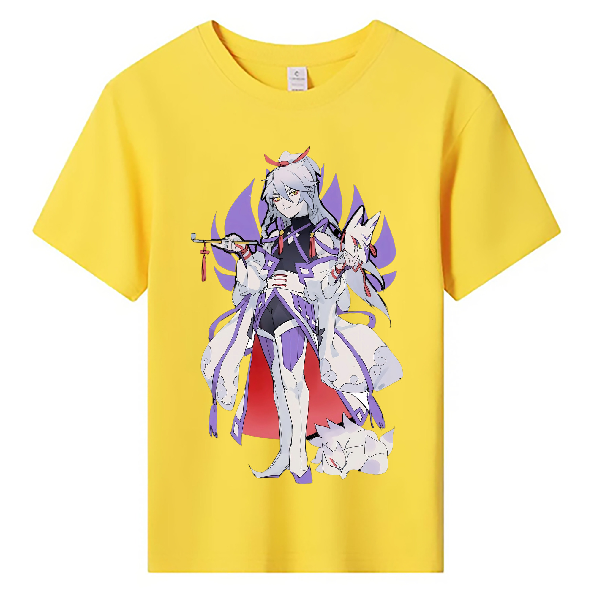 （画像用） 妖怪ウォッチ Yo-kai Watch 綿100％キッズTシャツ（フロントプリント）