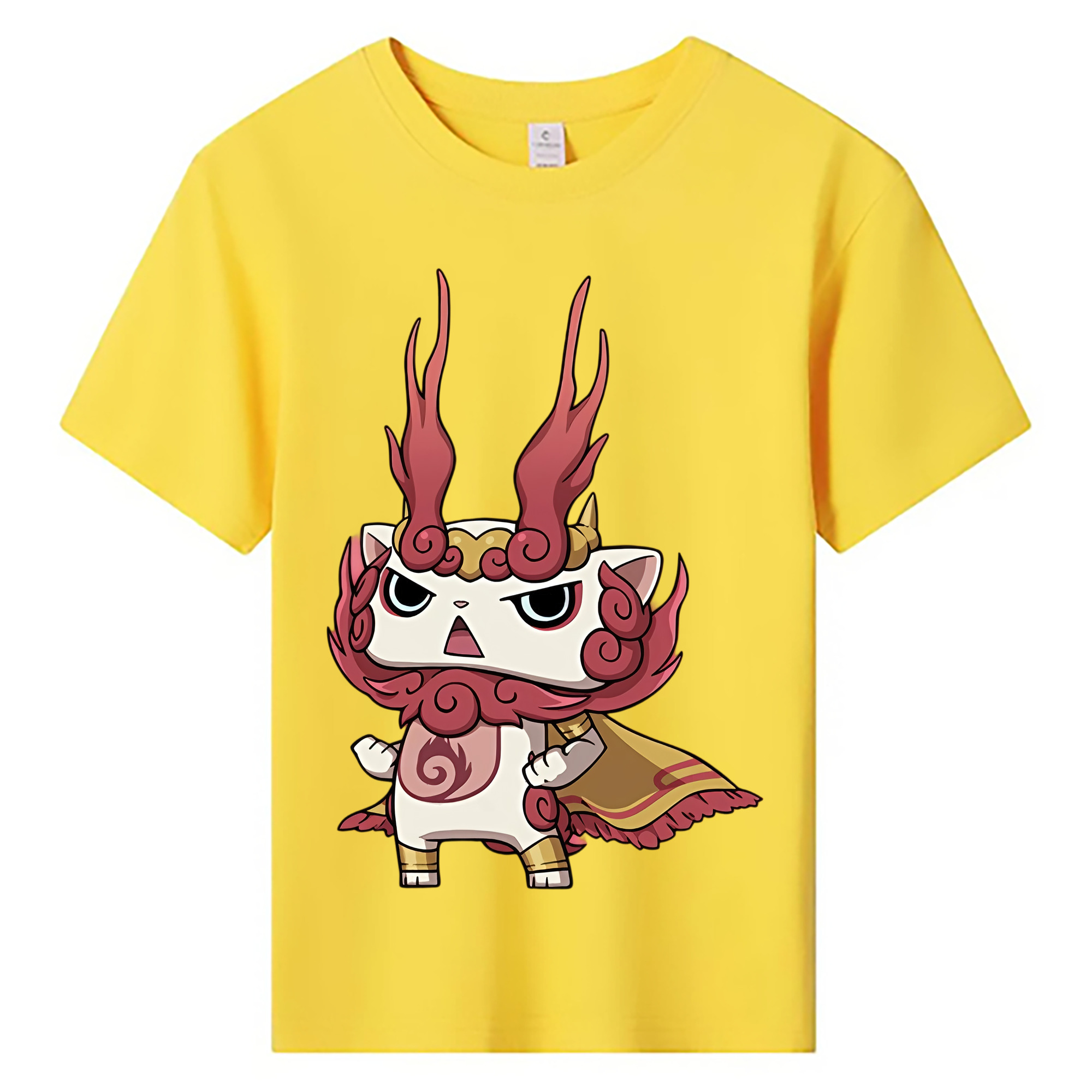 （画像用） 妖怪ウォッチ Yo-kai Watch 綿100％キッズTシャツ（フロントプリント）