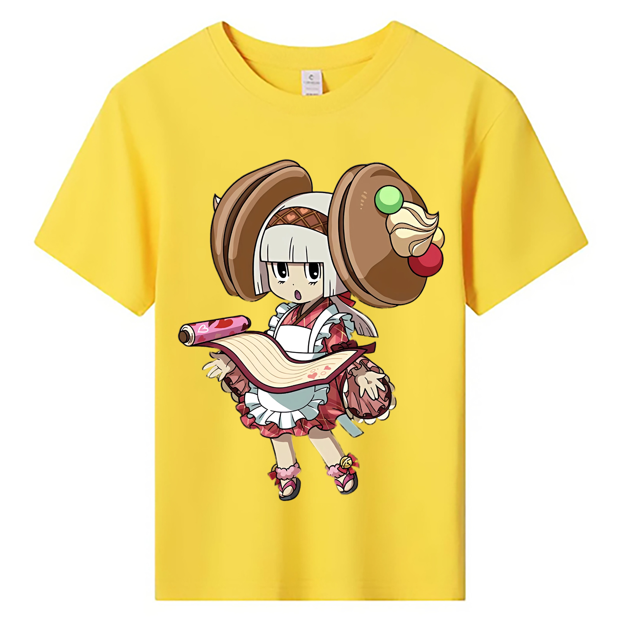 （画像用） 妖怪ウォッチ Yo-kai Watch 綿100％キッズTシャツ（フロントプリント）