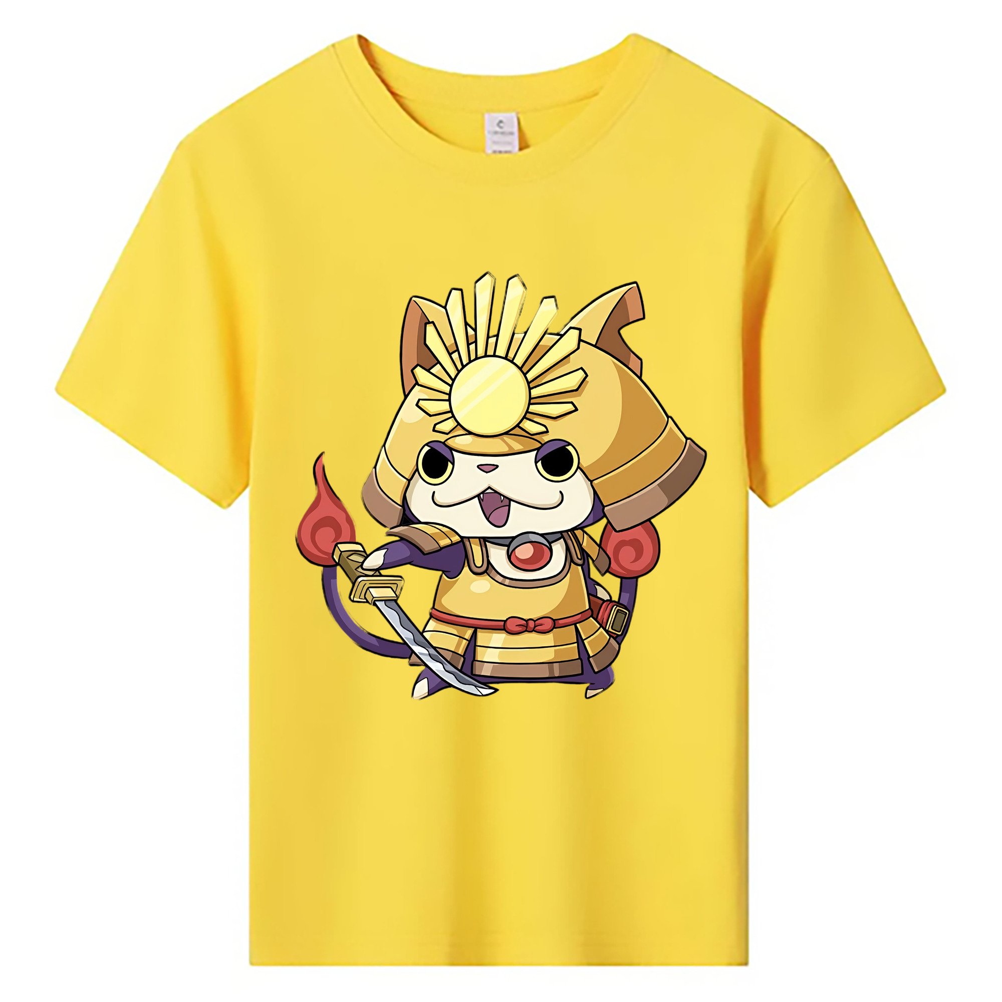 （画像用） 妖怪ウォッチ Yo-kai Watch 綿100％キッズTシャツ（フロントプリント）