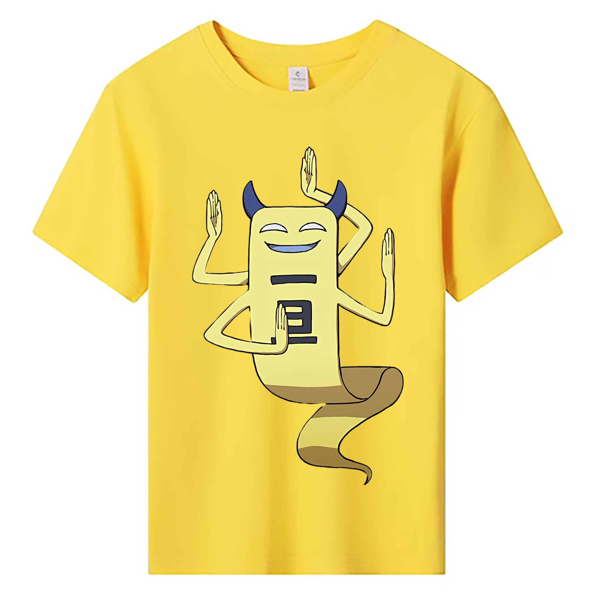 （画像用） 妖怪ウォッチ Yo-kai Watch 綿100％キッズTシャツ（フロントプリント）