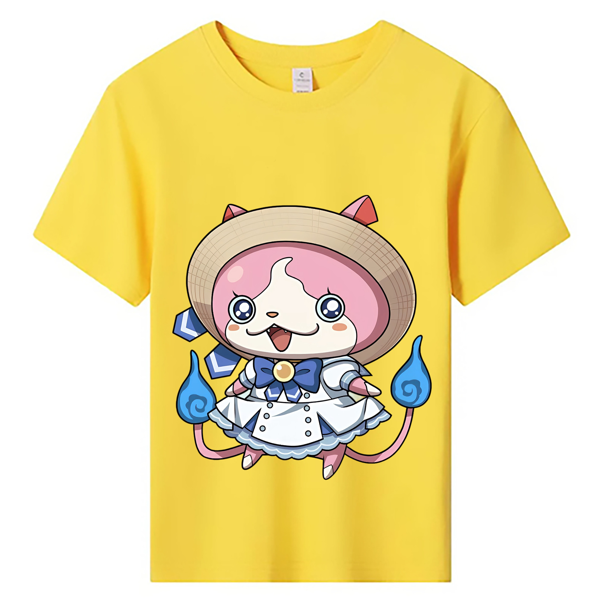 （画像用） 妖怪ウォッチ Yo-kai Watch 綿100％キッズTシャツ（フロントプリント）