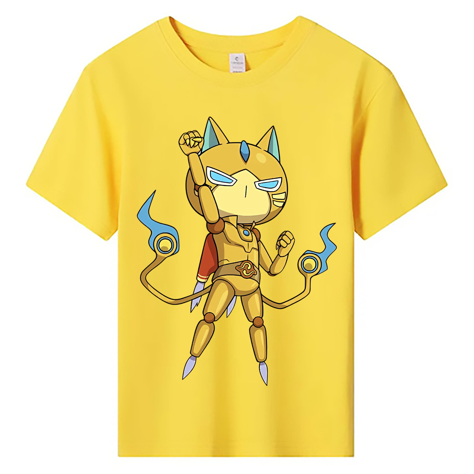 （画像用） 妖怪ウォッチ Yo-kai Watch 綿100％キッズTシャツ（フロントプリント）