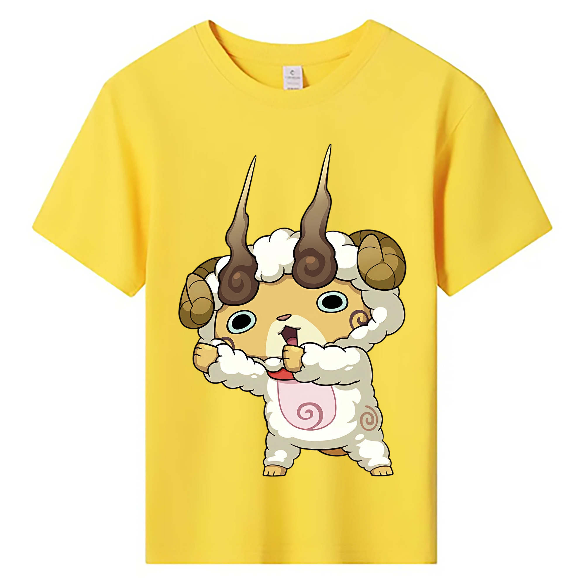 （画像用） 妖怪ウォッチ Yo-kai Watch 綿100％キッズTシャツ（フロントプリント）