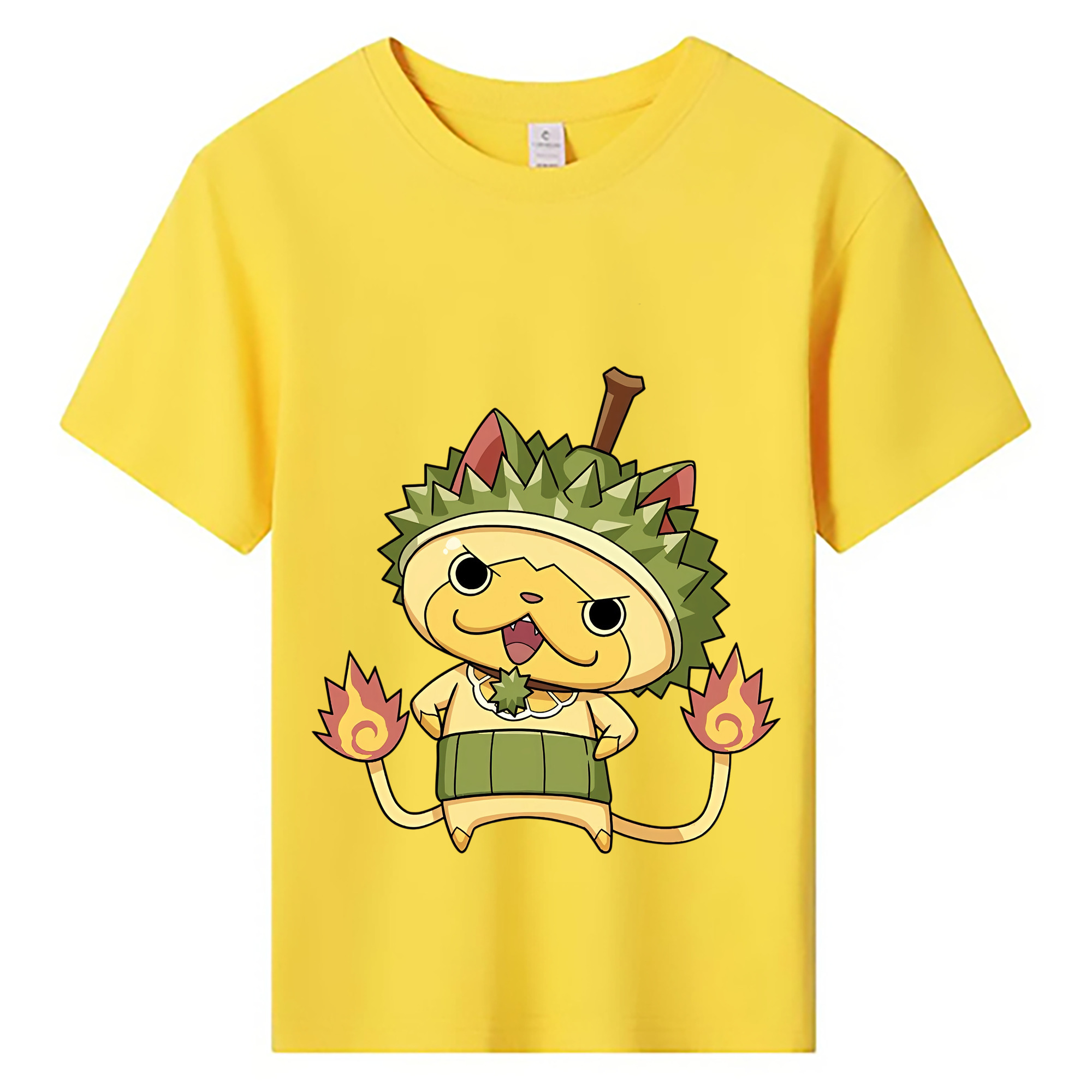 （画像用） 妖怪ウォッチ Yo-kai Watch 綿100％キッズTシャツ（フロントプリント）