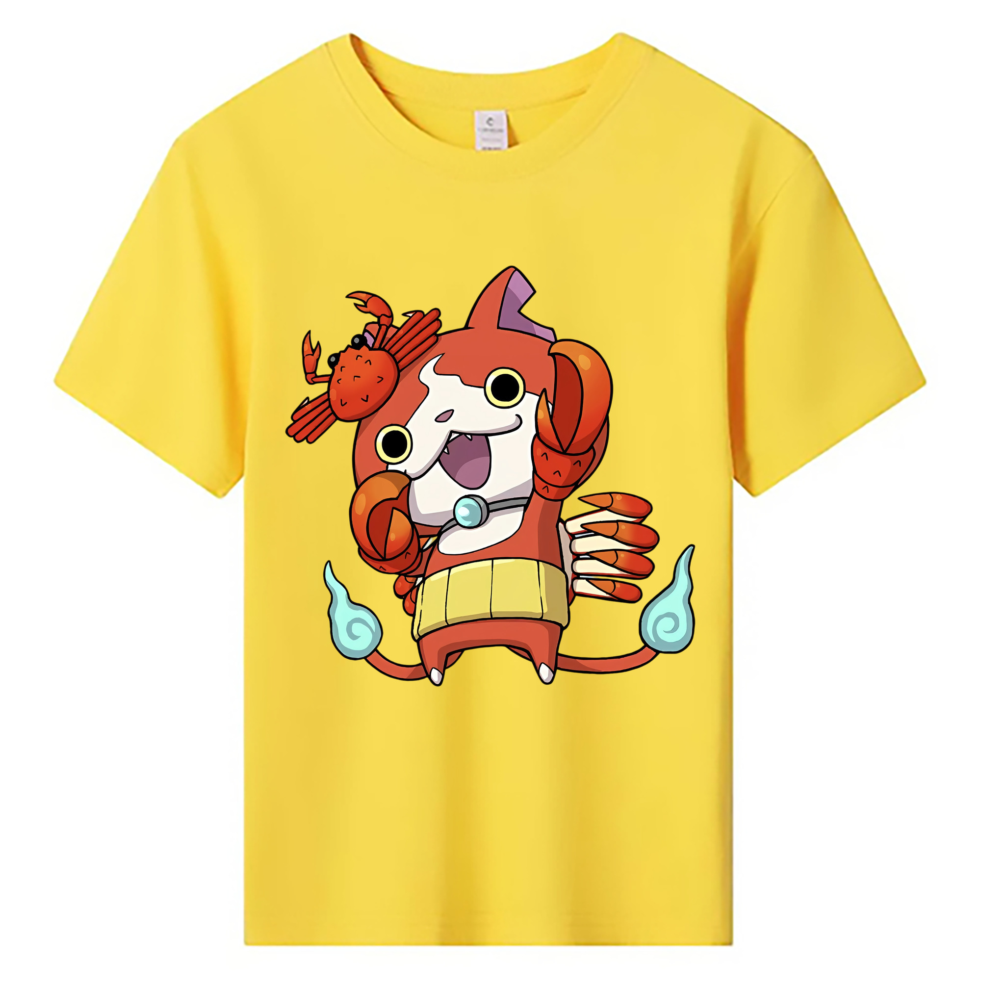 （画像用） 妖怪ウォッチ Yo-kai Watch 綿100％キッズTシャツ（フロントプリント）