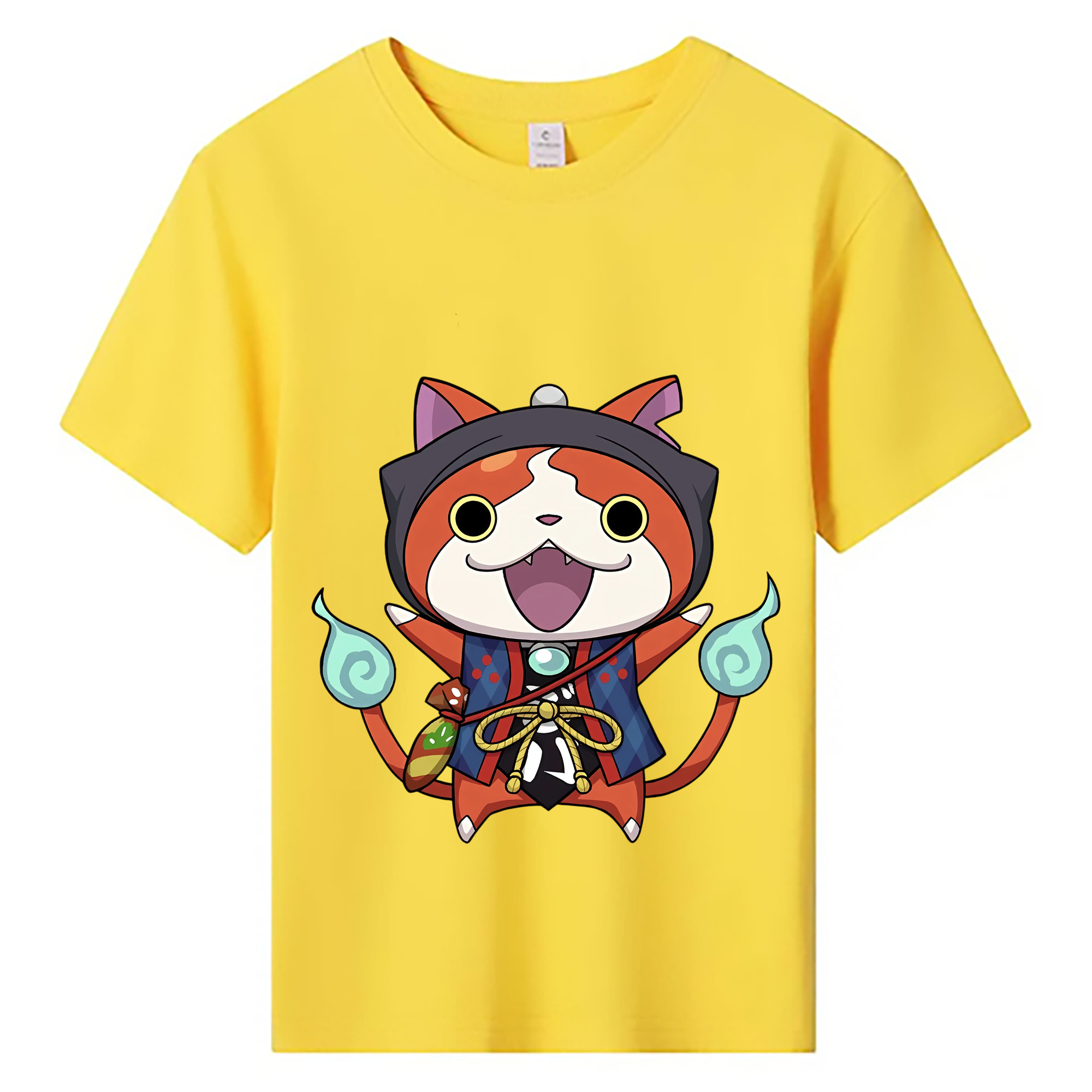 （画像用） 妖怪ウォッチ Yo-kai Watch 綿100％キッズTシャツ（フロントプリント）