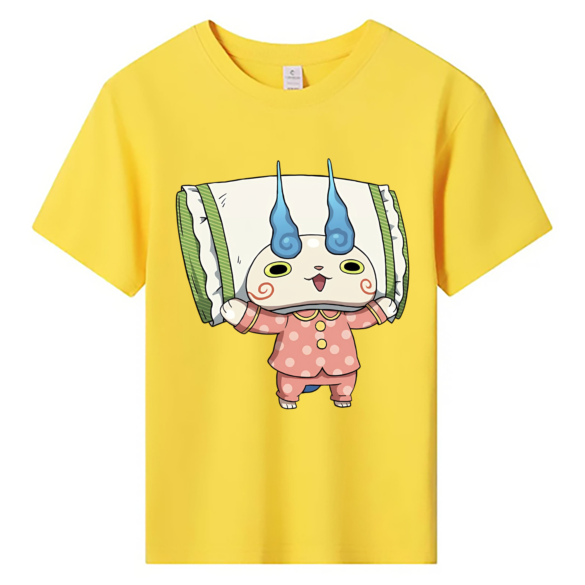 （画像用） 妖怪ウォッチ Yo-kai Watch 綿100％キッズTシャツ（フロントプリント）
