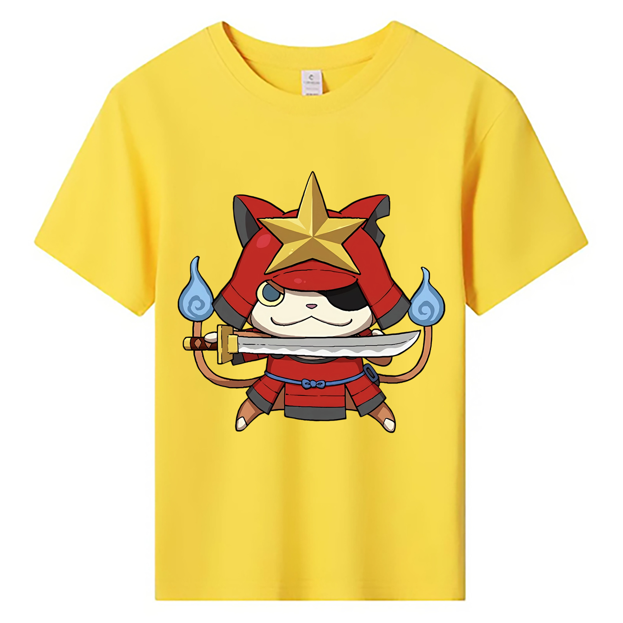 （画像用） 妖怪ウォッチ Yo-kai Watch 綿100％キッズTシャツ（フロントプリント）