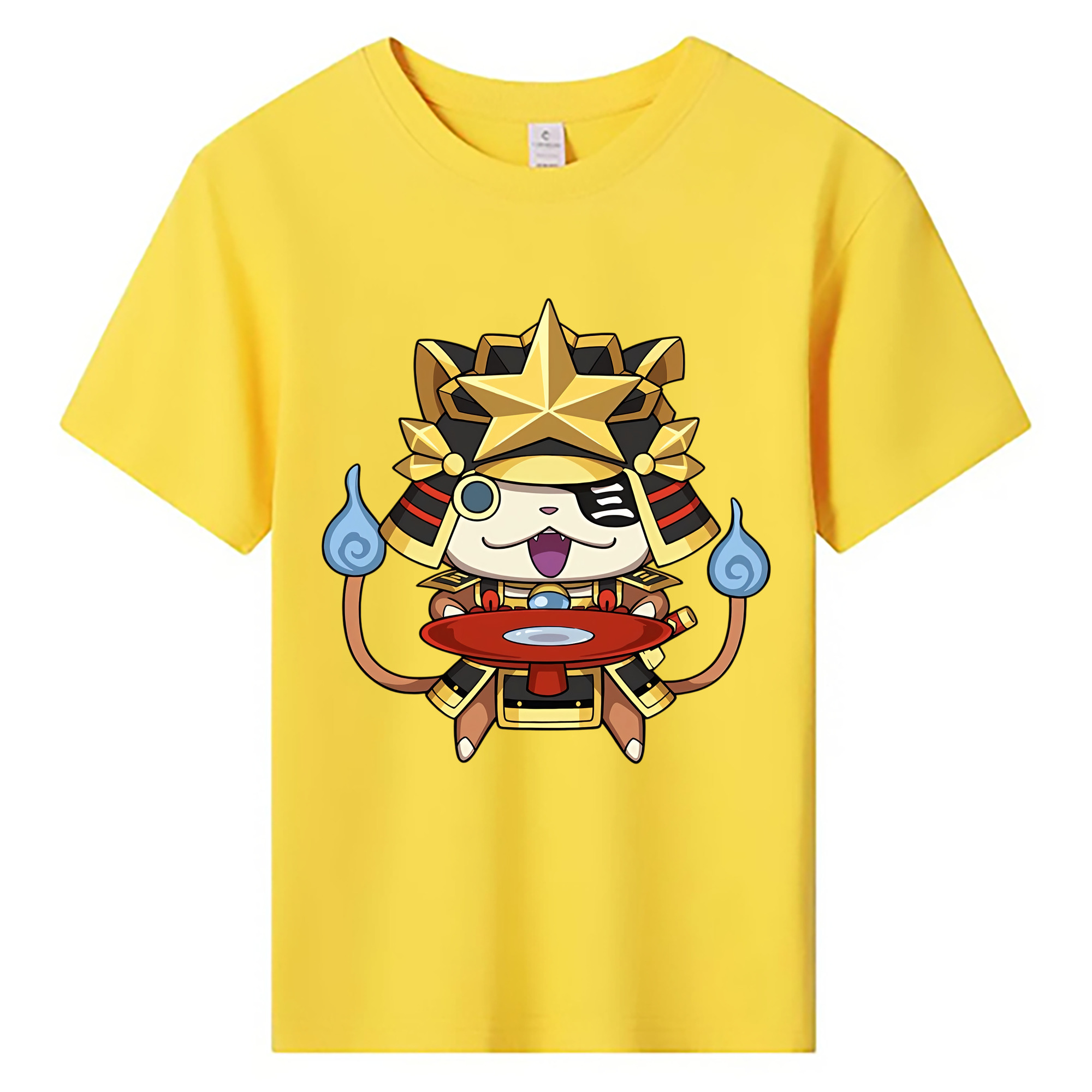 （画像用） 妖怪ウォッチ Yo-kai Watch 綿100％キッズTシャツ（フロントプリント）