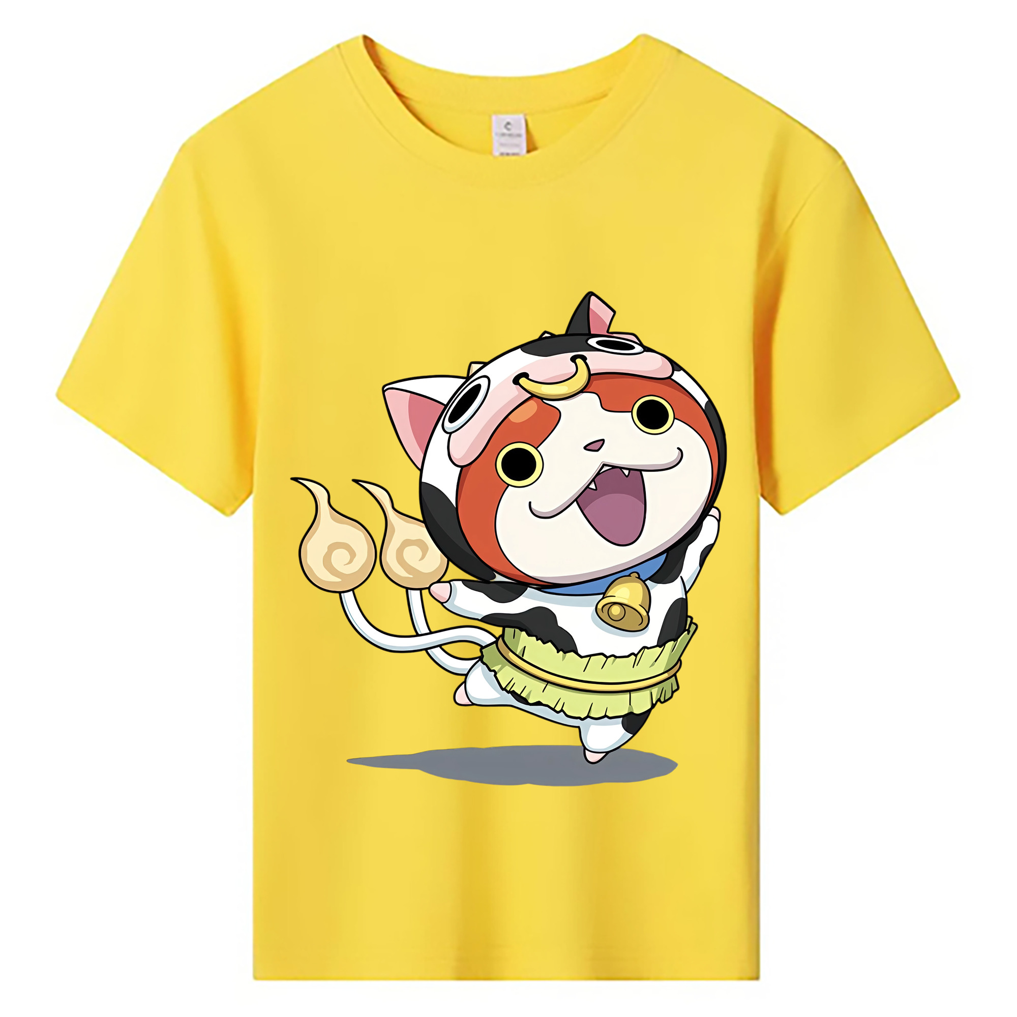 （画像用） 妖怪ウォッチ Yo-kai Watch 綿100％キッズTシャツ（フロントプリント）