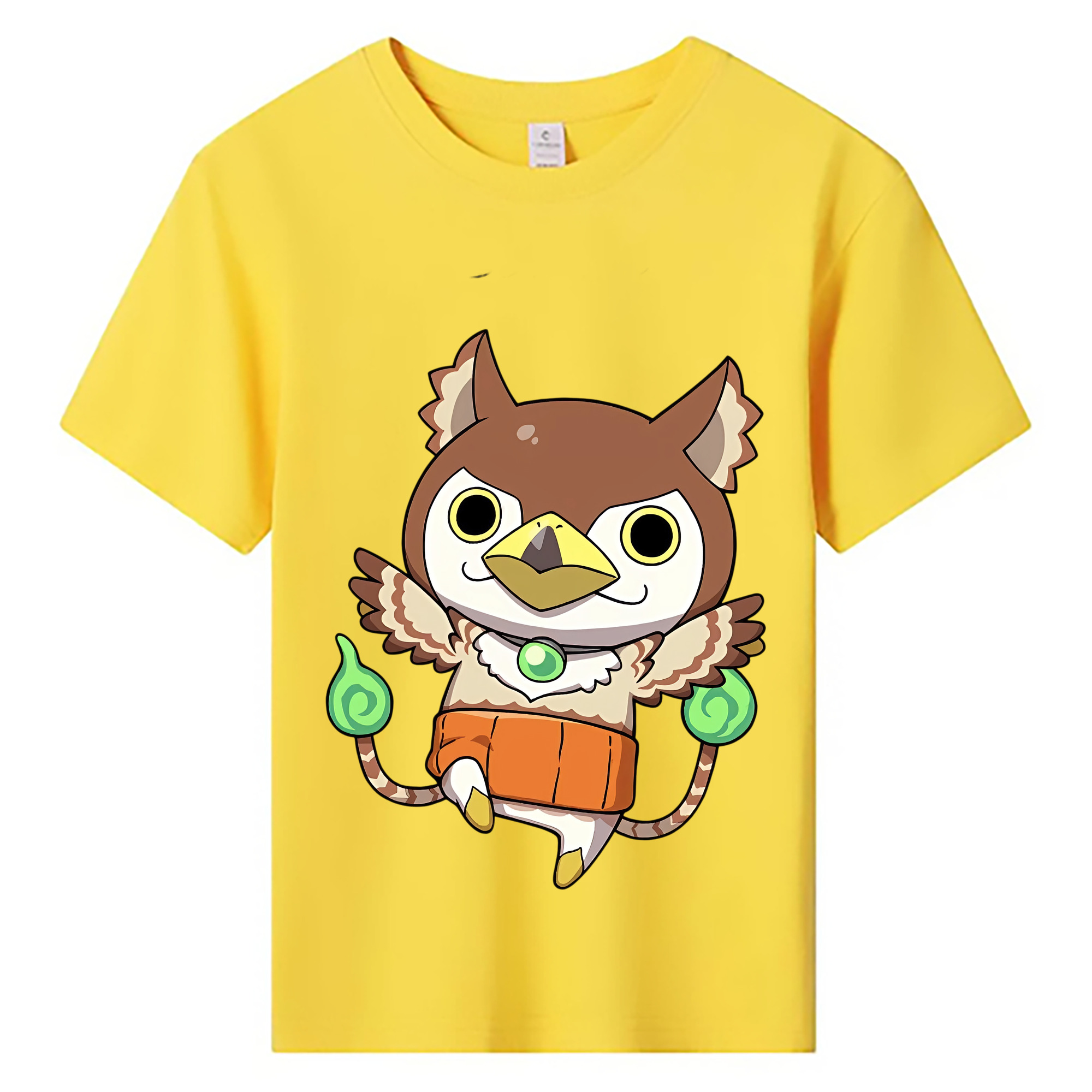 （画像用） 妖怪ウォッチ Yo-kai Watch 綿100％キッズTシャツ（フロントプリント）