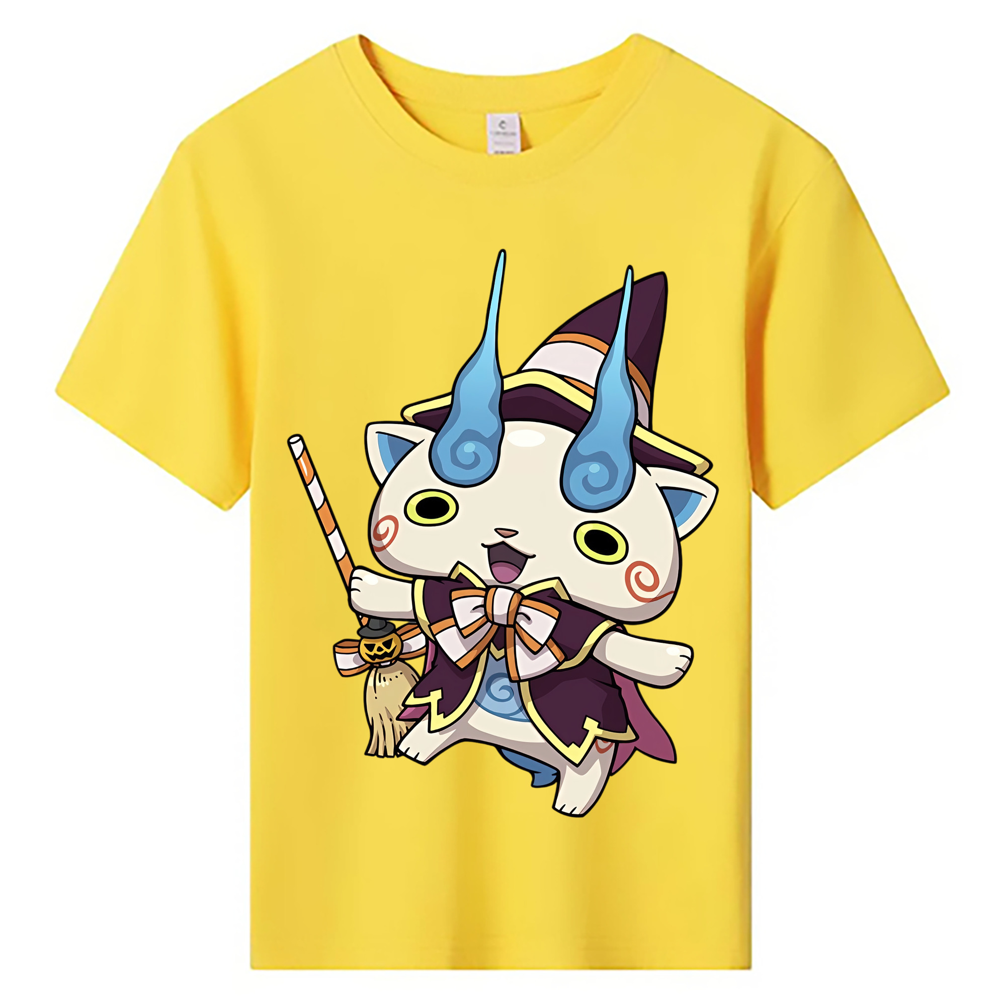 （画像用） 妖怪ウォッチ Yo-kai Watch 綿100％キッズTシャツ（フロントプリント）