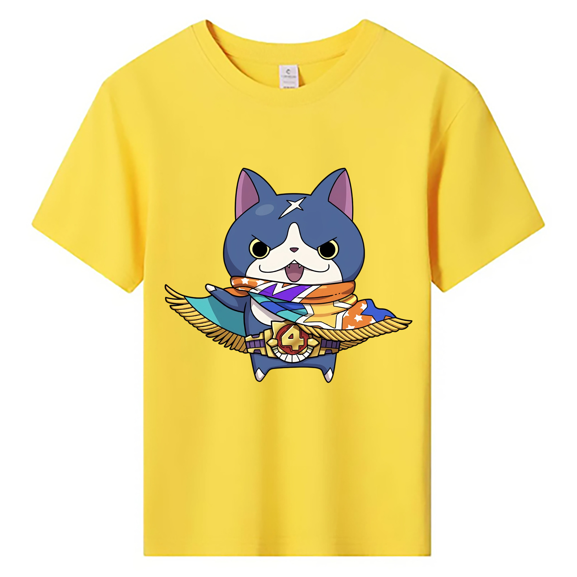 （画像用） 妖怪ウォッチ Yo-kai Watch 綿100％キッズTシャツ（フロントプリント）