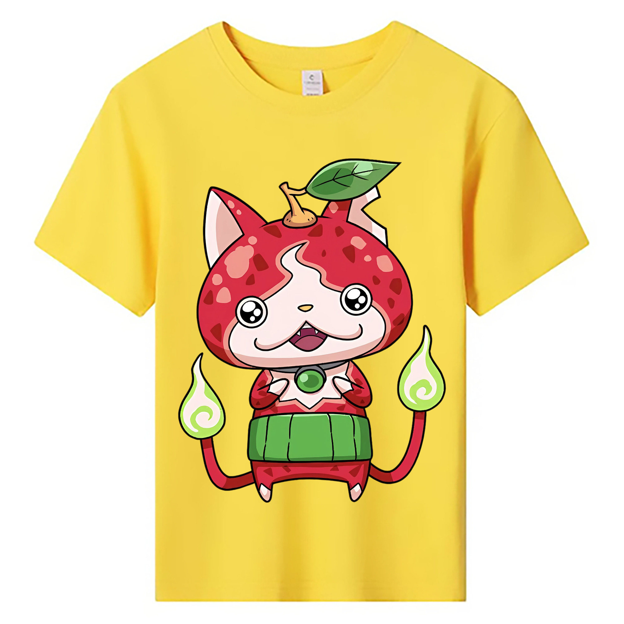 （画像用） 妖怪ウォッチ Yo-kai Watch 綿100％キッズTシャツ（フロントプリント）