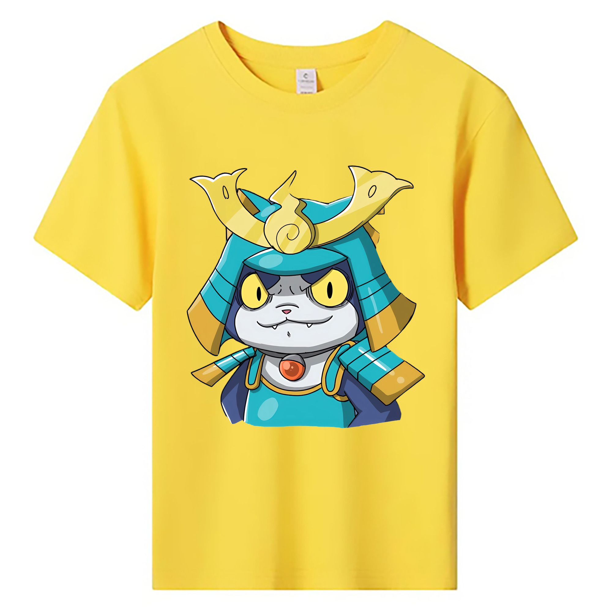 （画像用） 妖怪ウォッチ Yo-kai Watch 綿100％キッズTシャツ（フロントプリント）