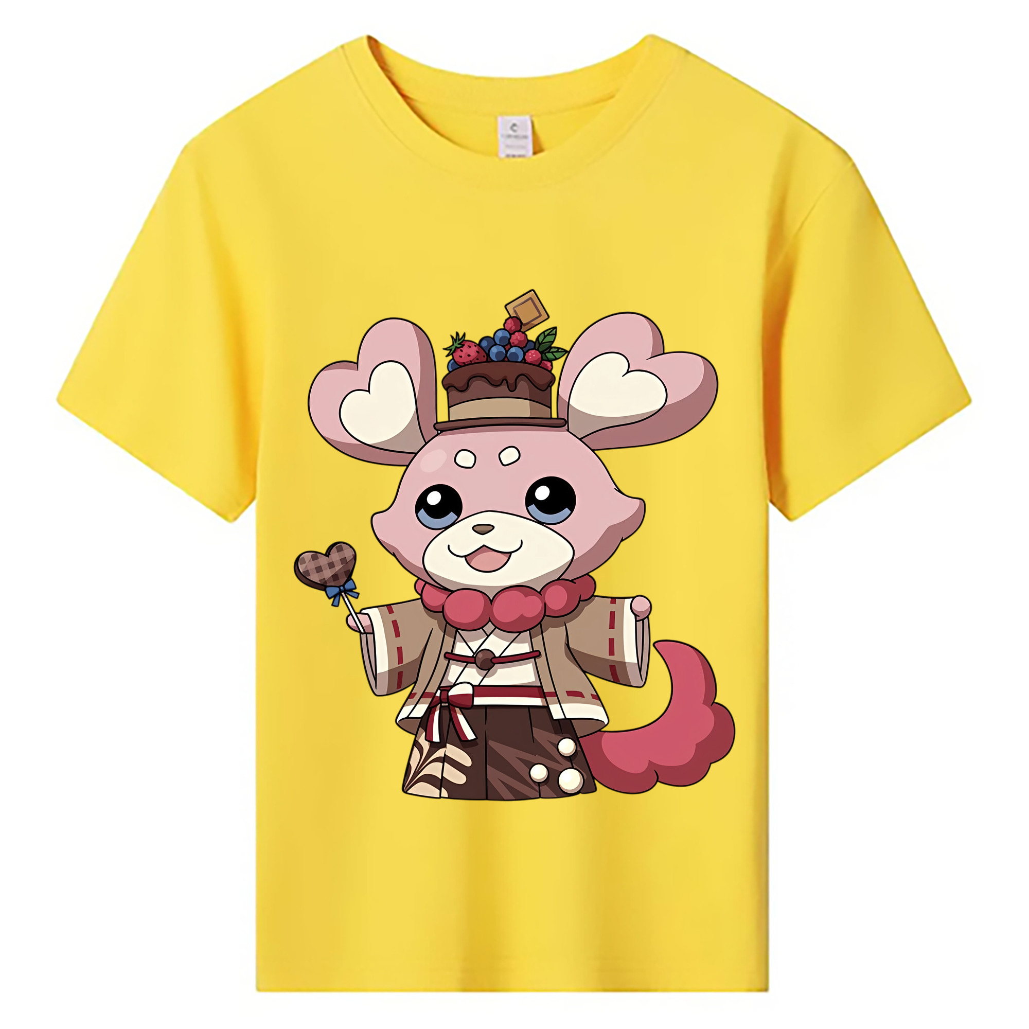 （画像用） 妖怪ウォッチ Yo-kai Watch 綿100％キッズTシャツ（フロントプリント）