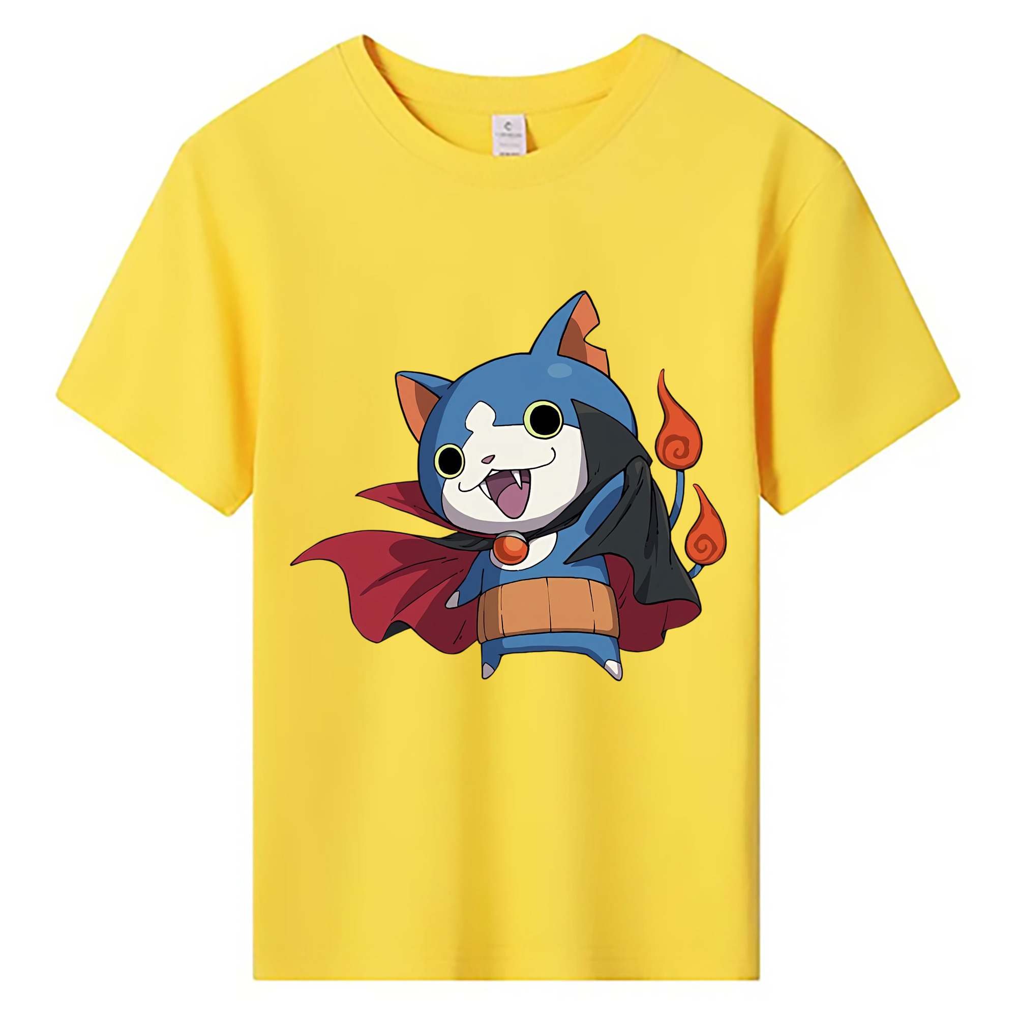 （画像用） 妖怪ウォッチ Yo-kai Watch 綿100％キッズTシャツ（フロントプリント）