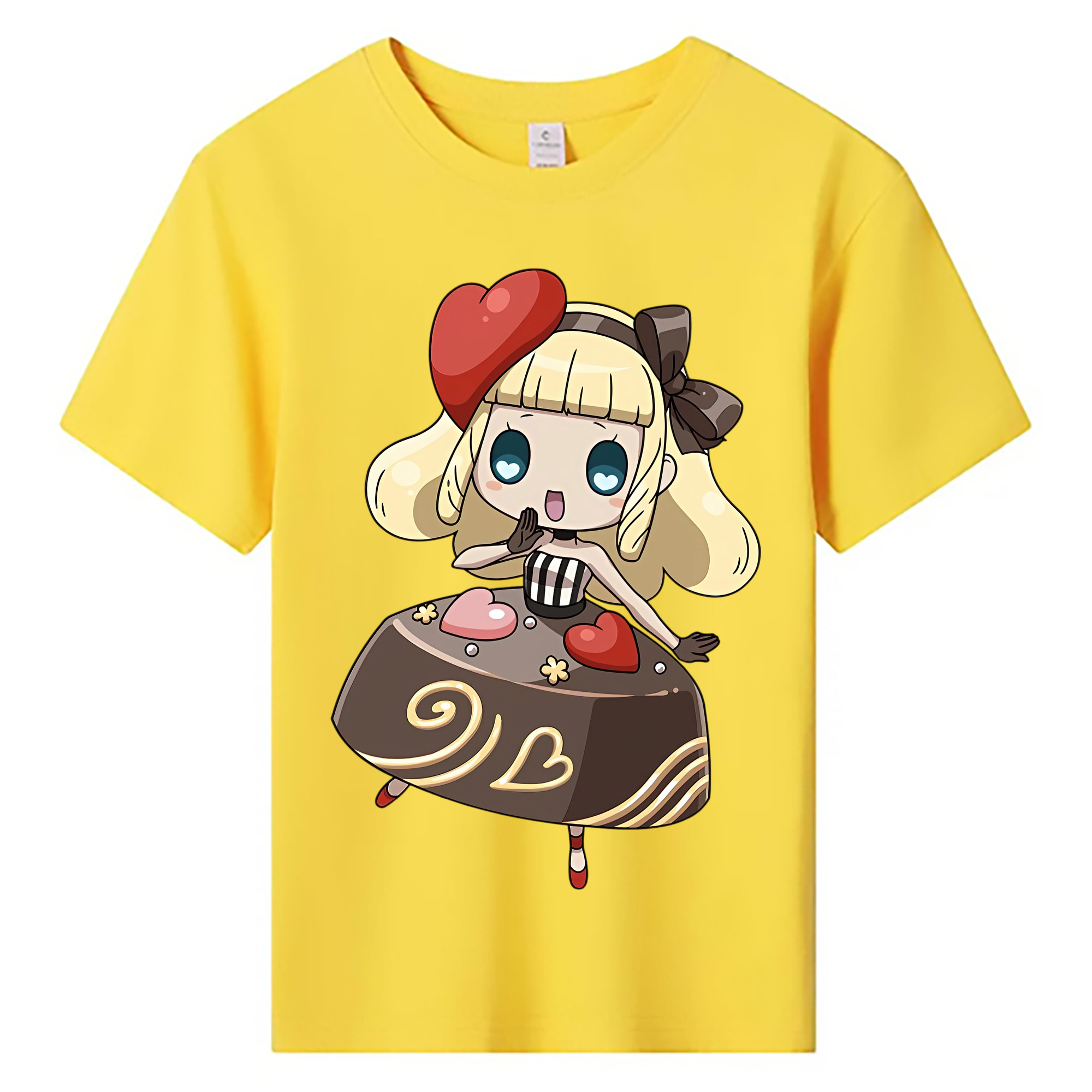 （画像用） 妖怪ウォッチ Yo-kai Watch 綿100％キッズTシャツ（フロントプリント）