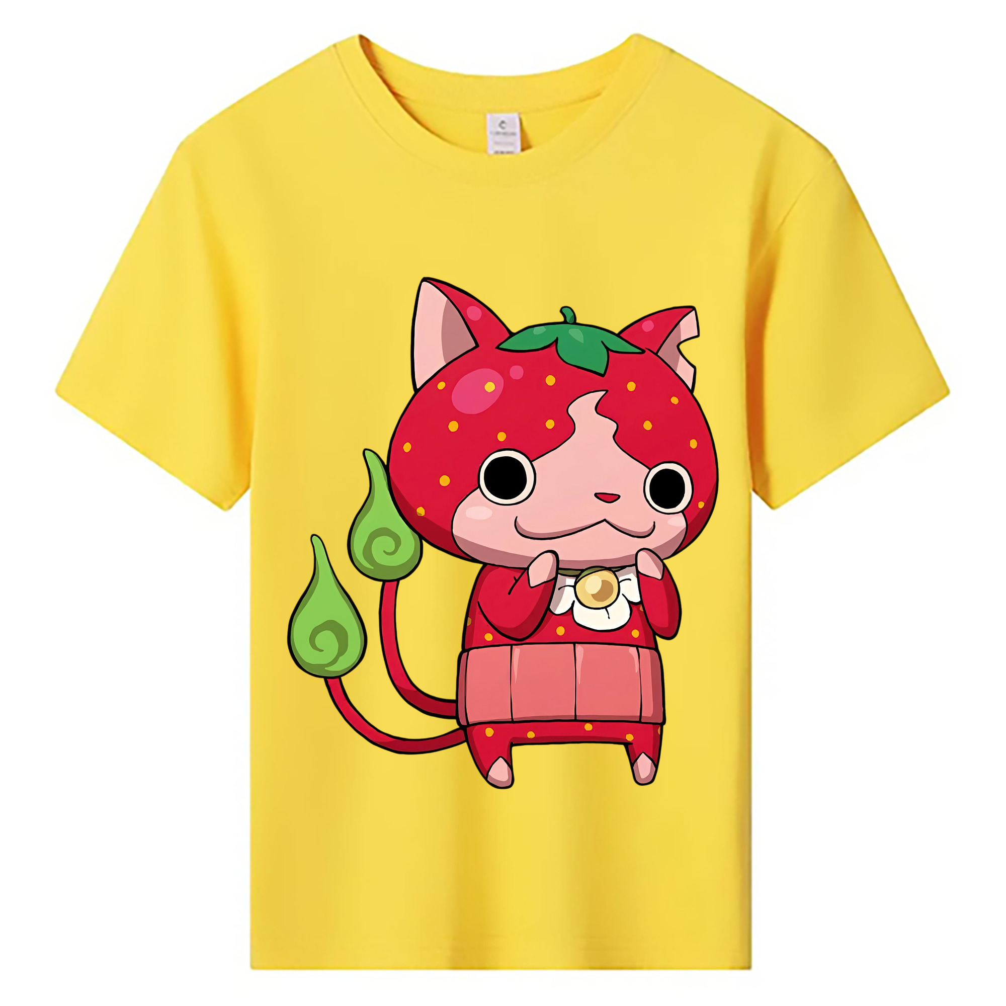 （画像用） 妖怪ウォッチ Yo-kai Watch 綿100％キッズTシャツ（フロントプリント）