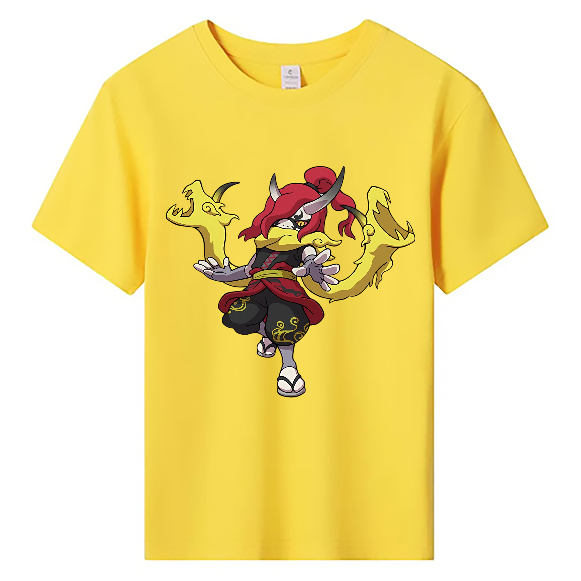 （画像用） 妖怪ウォッチ Yo-kai Watch 綿100％キッズTシャツ（フロントプリント）