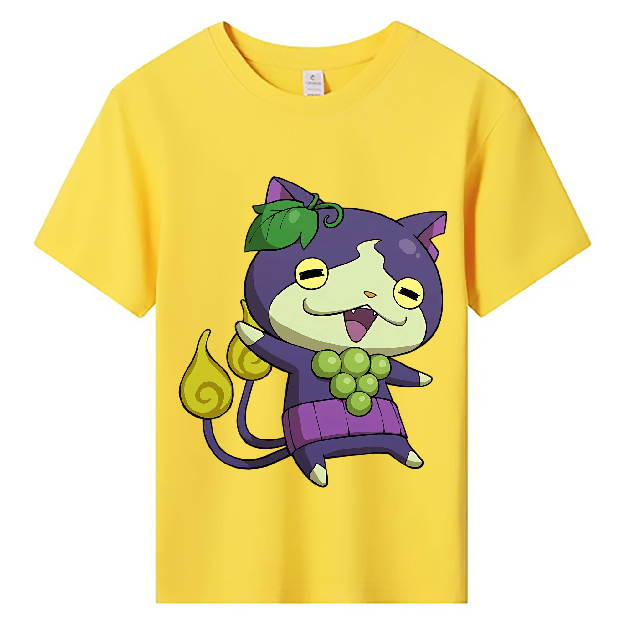 （画像用） 妖怪ウォッチ Yo-kai Watch 綿100％キッズTシャツ（フロントプリント）